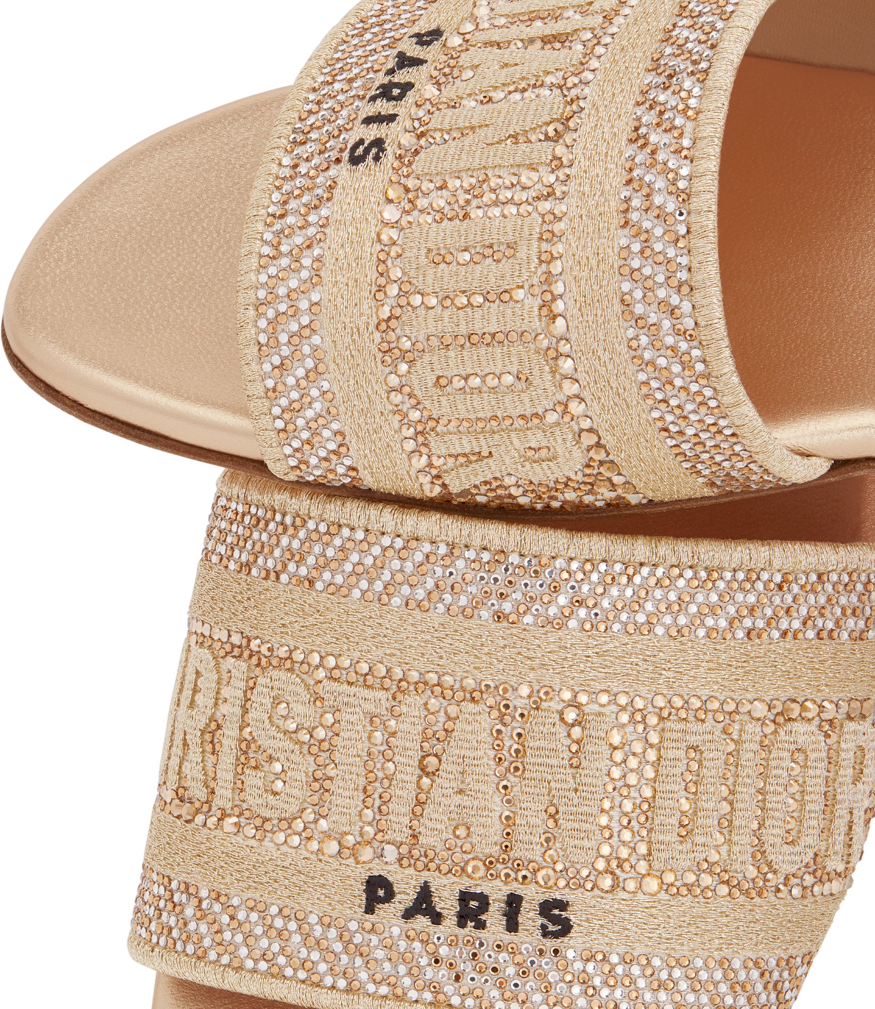 Dior slides black and gold store