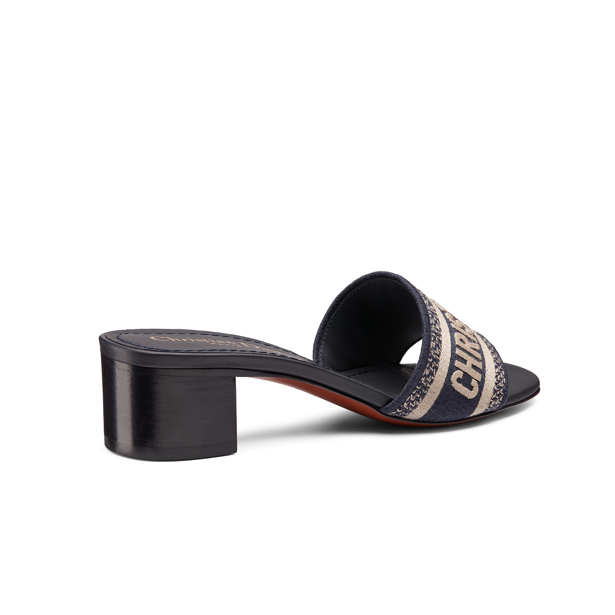 Dior サンダル DWAY ヒールミュール トワルドジュイ　US36 23cm 210.jpg