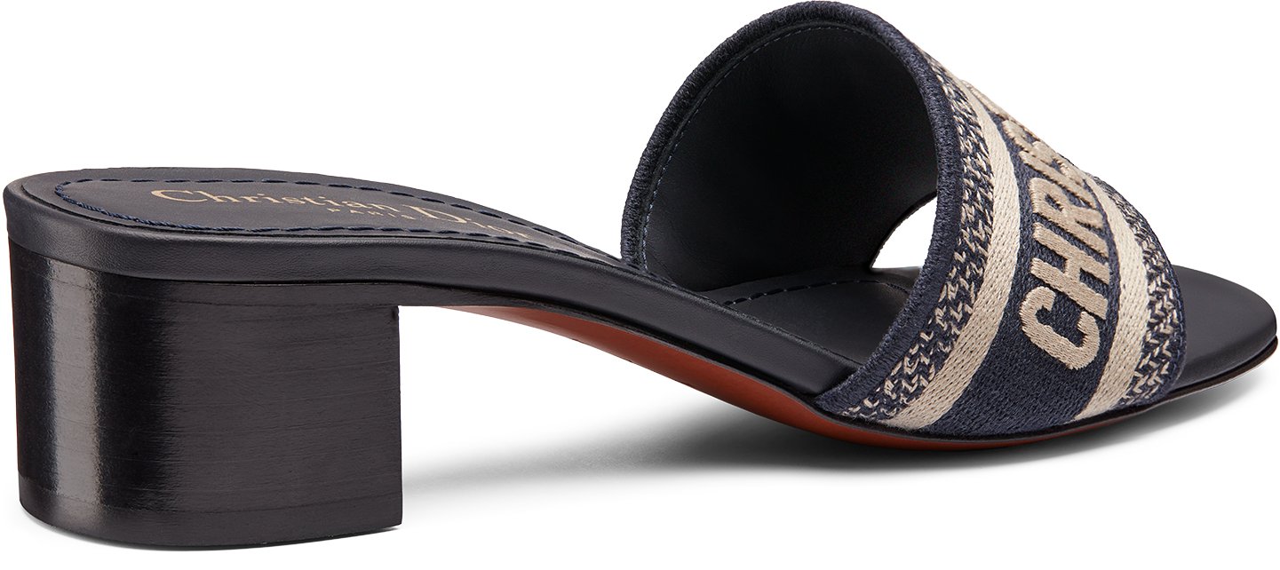 Dway Heeled Slide  Three quarter back view