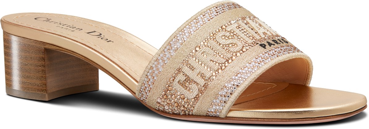 大人気新品  30 Montaigne Slide Nude Calfskin | DIOR 靴