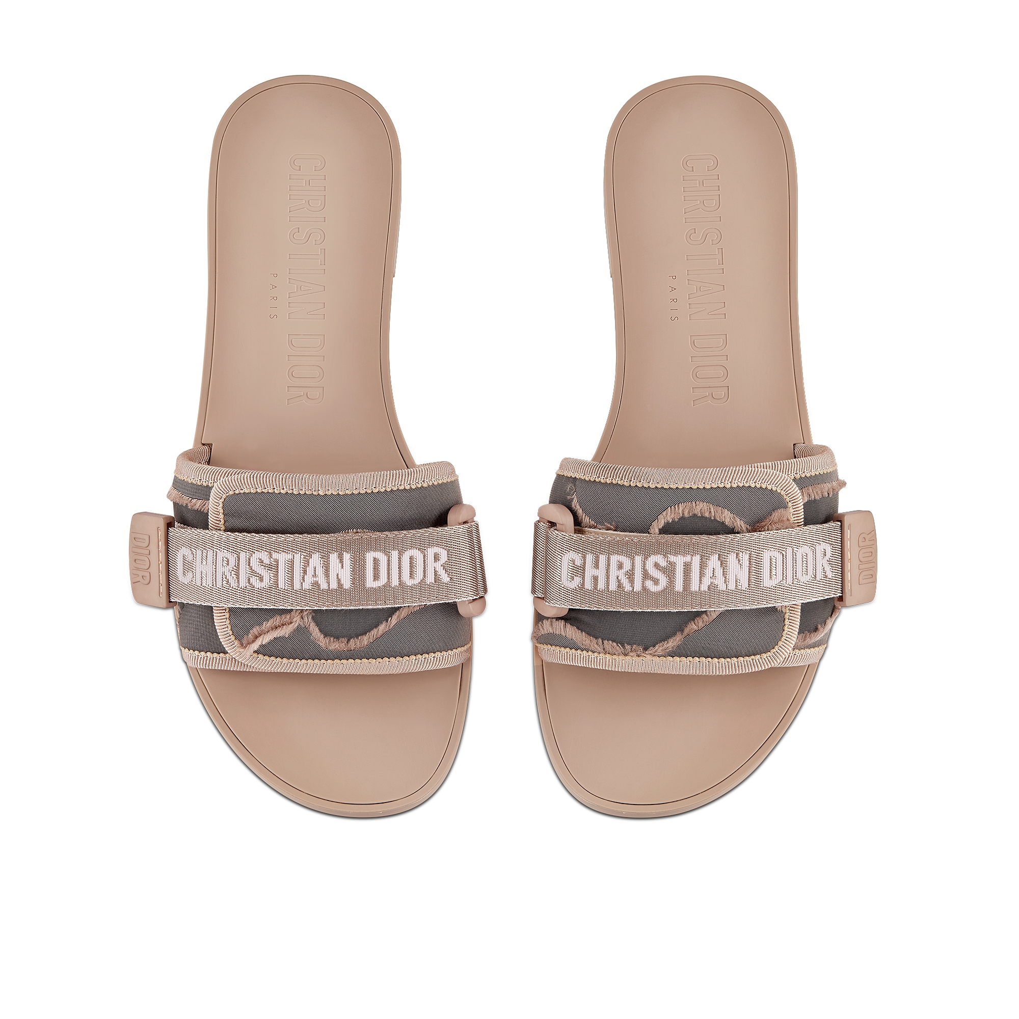 Mule Dio(r)evolution Tecido técnico Camouflage nude | DIOR
