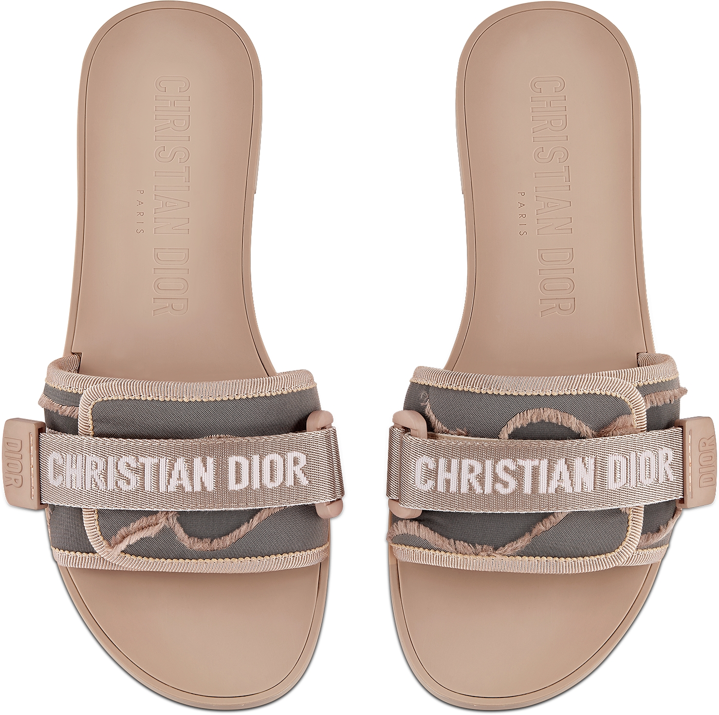 Dio r evolution Slide Nude Camouflage Technical Fabric DIOR