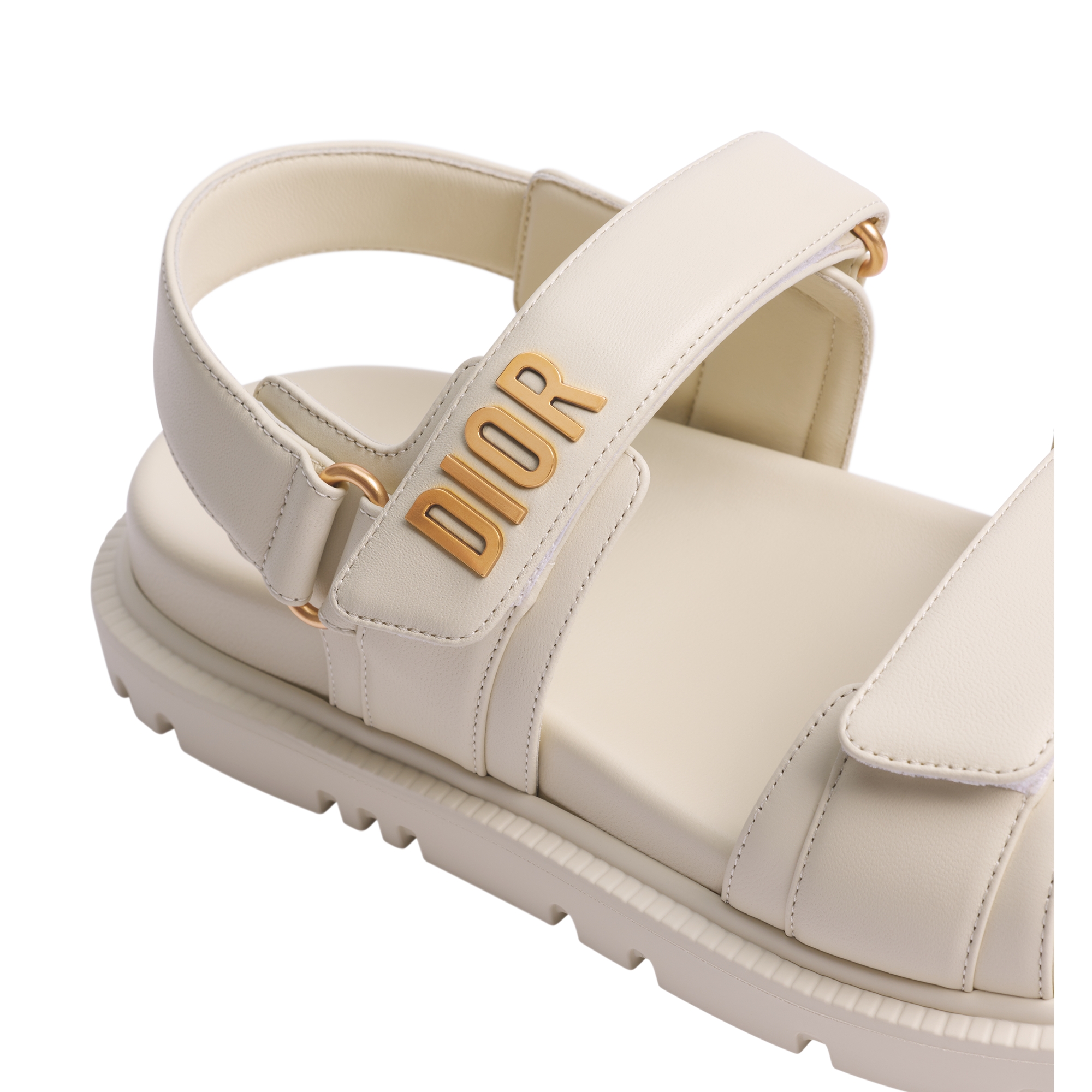 Dioract Sandal White Lambskin E09