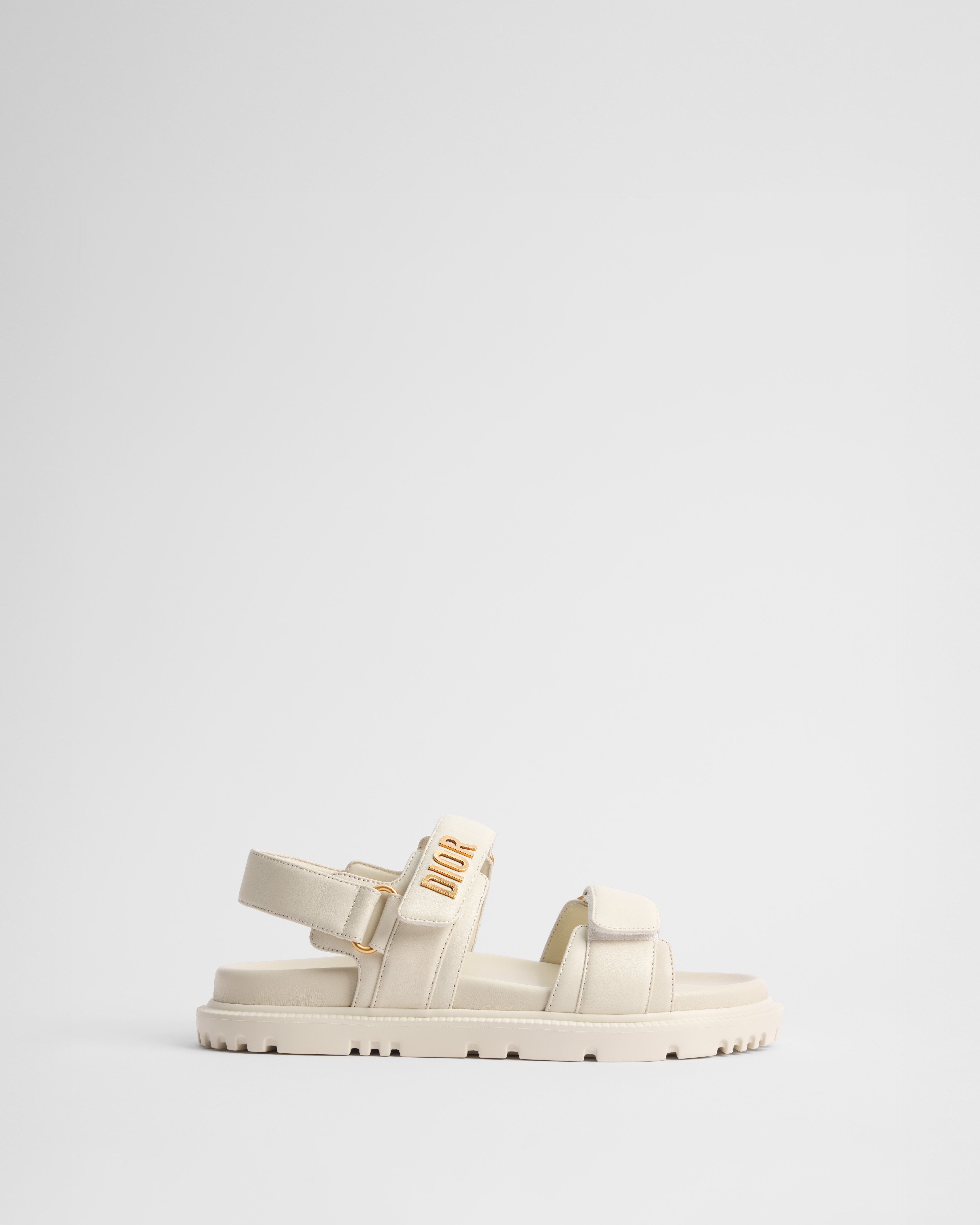 Dioract Sandal White Lambskin E02