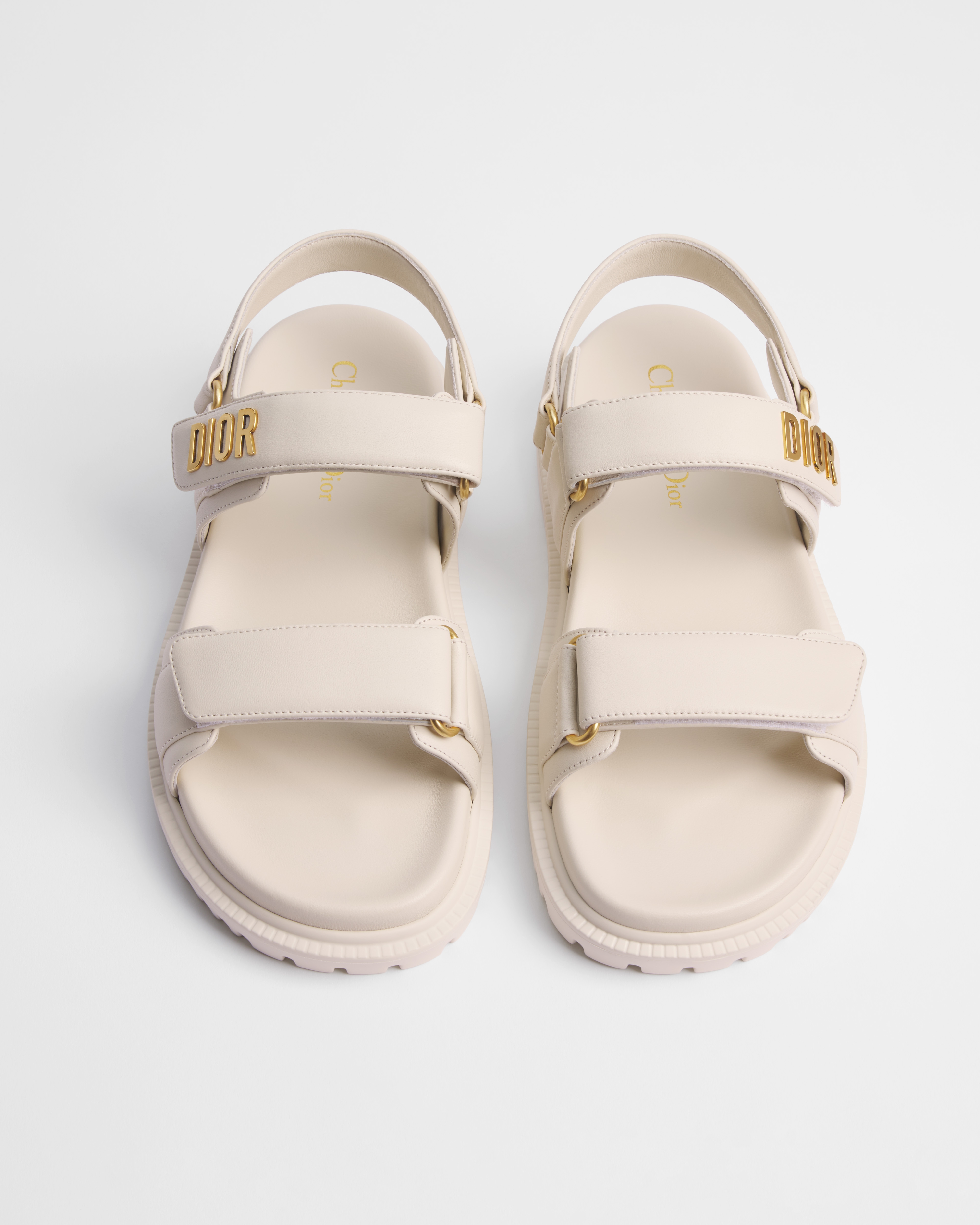 Dioract Sandal White Lambskin E06