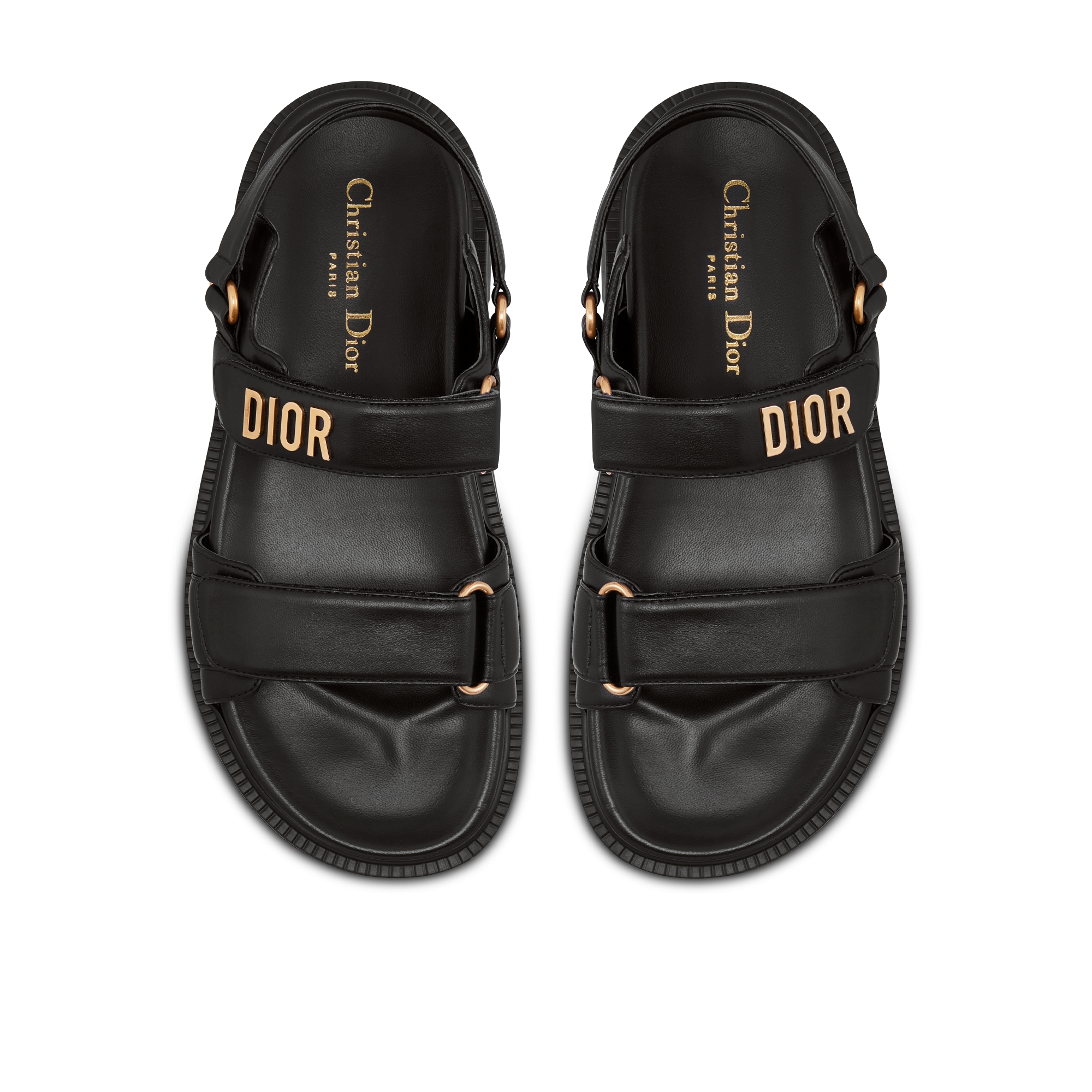 新品】Dior DIORACT サンダル ラムスキン