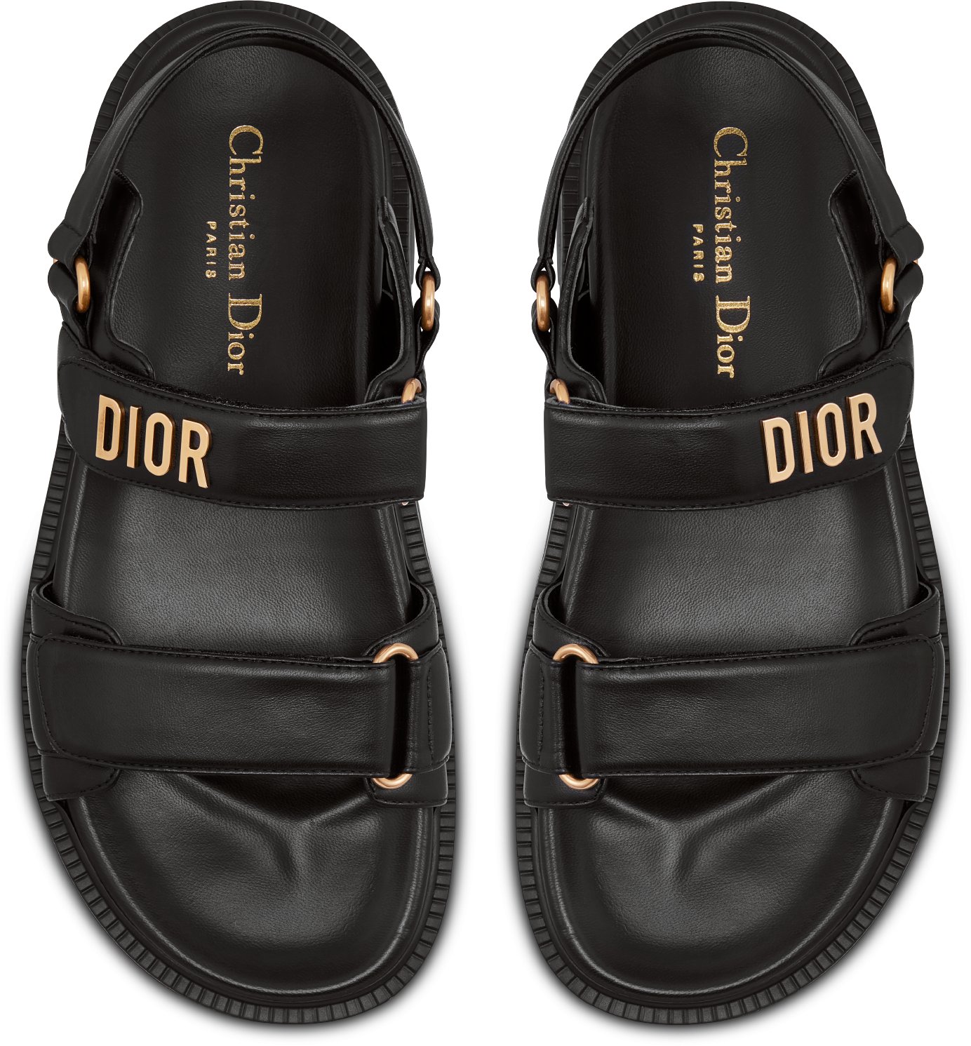 Dioract Sandal Black Lambskin DIOR