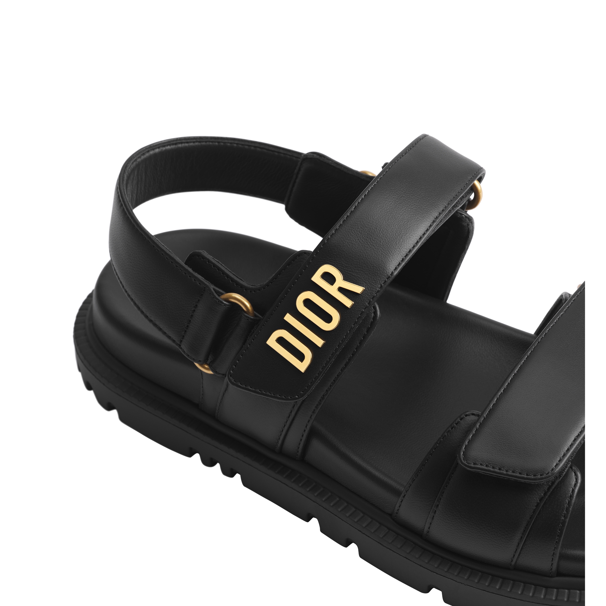 Dioract Sandal Black Lambskin E09