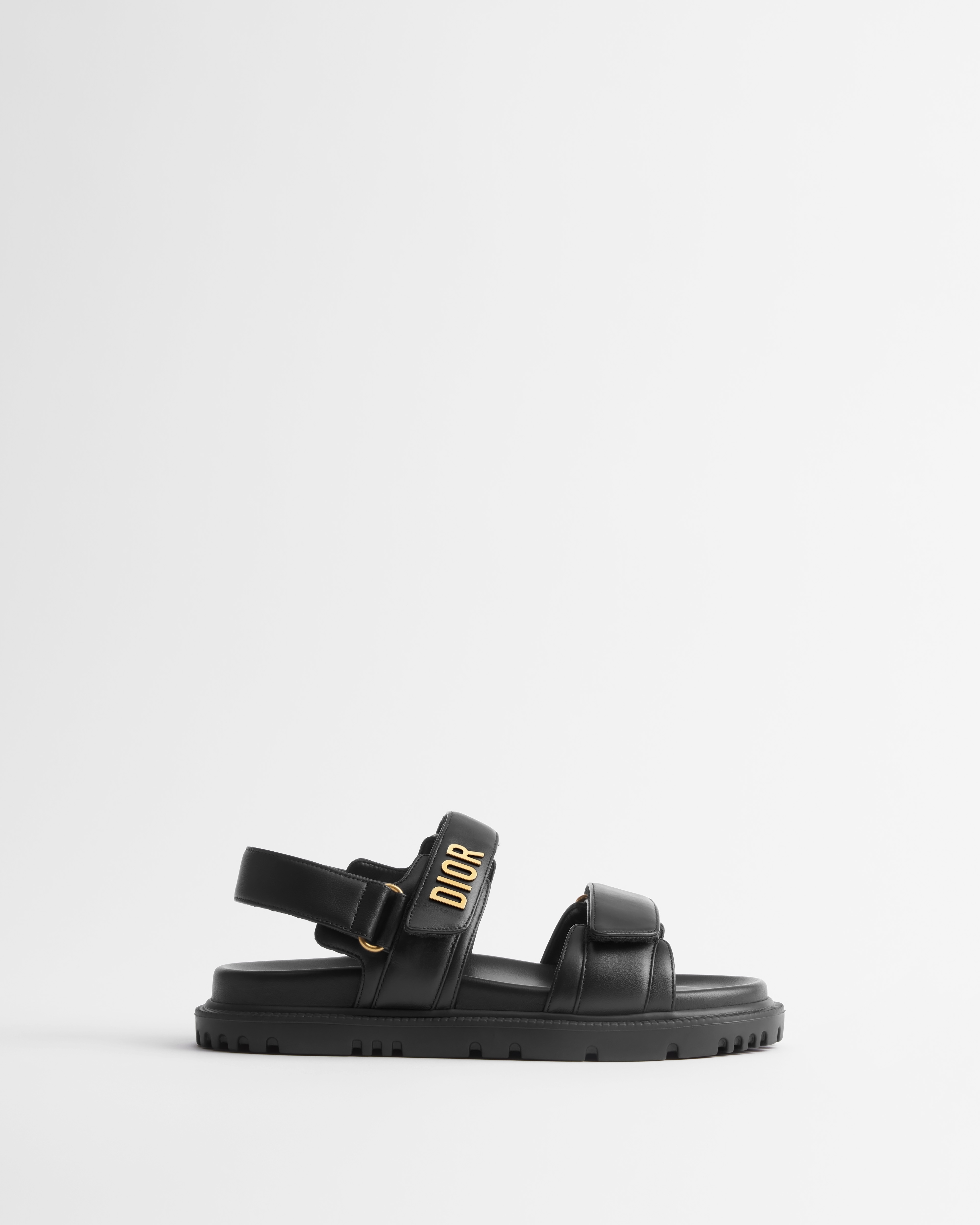 Dioract Sandal Black Lambskin E02