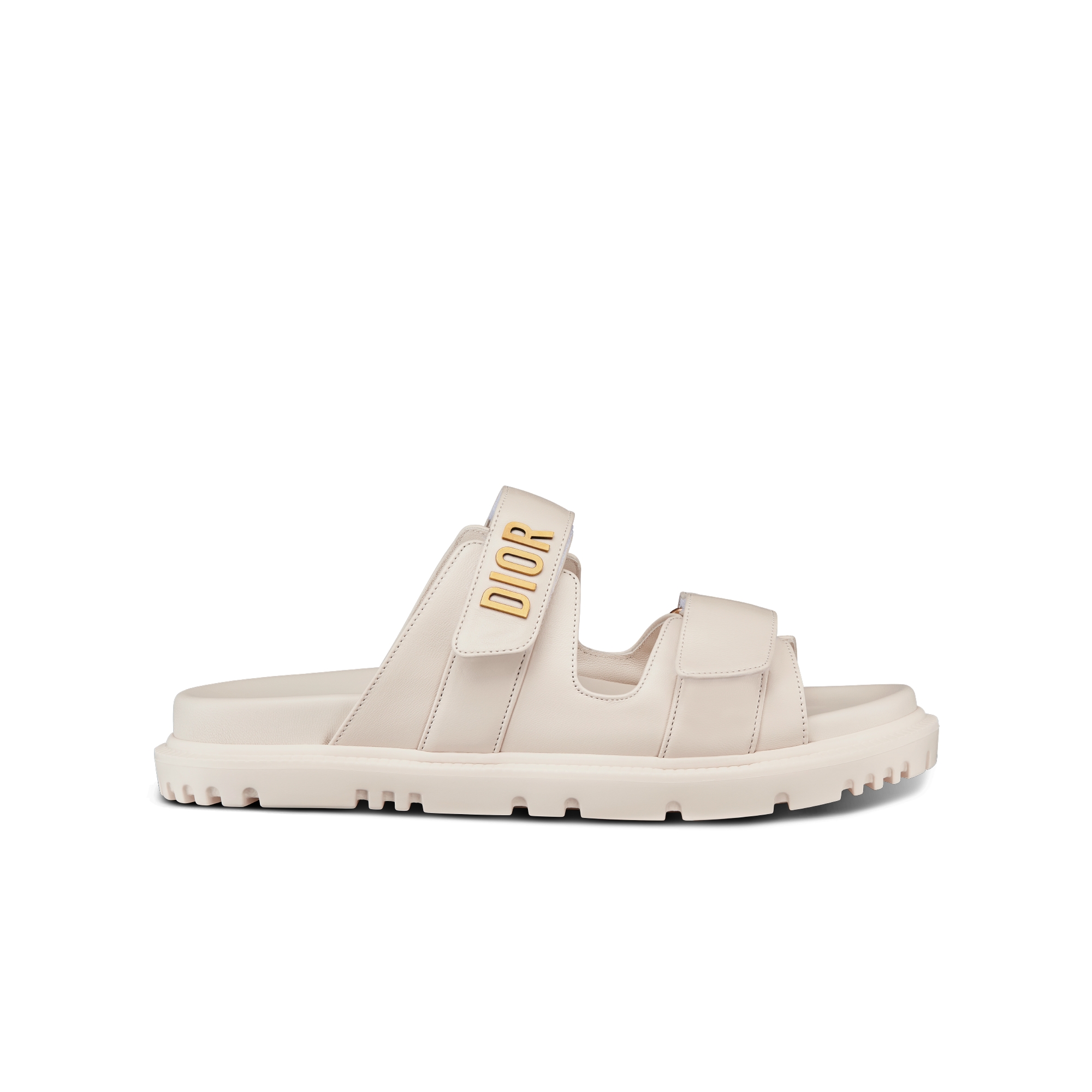Dioract Slide White Lambskin E02
