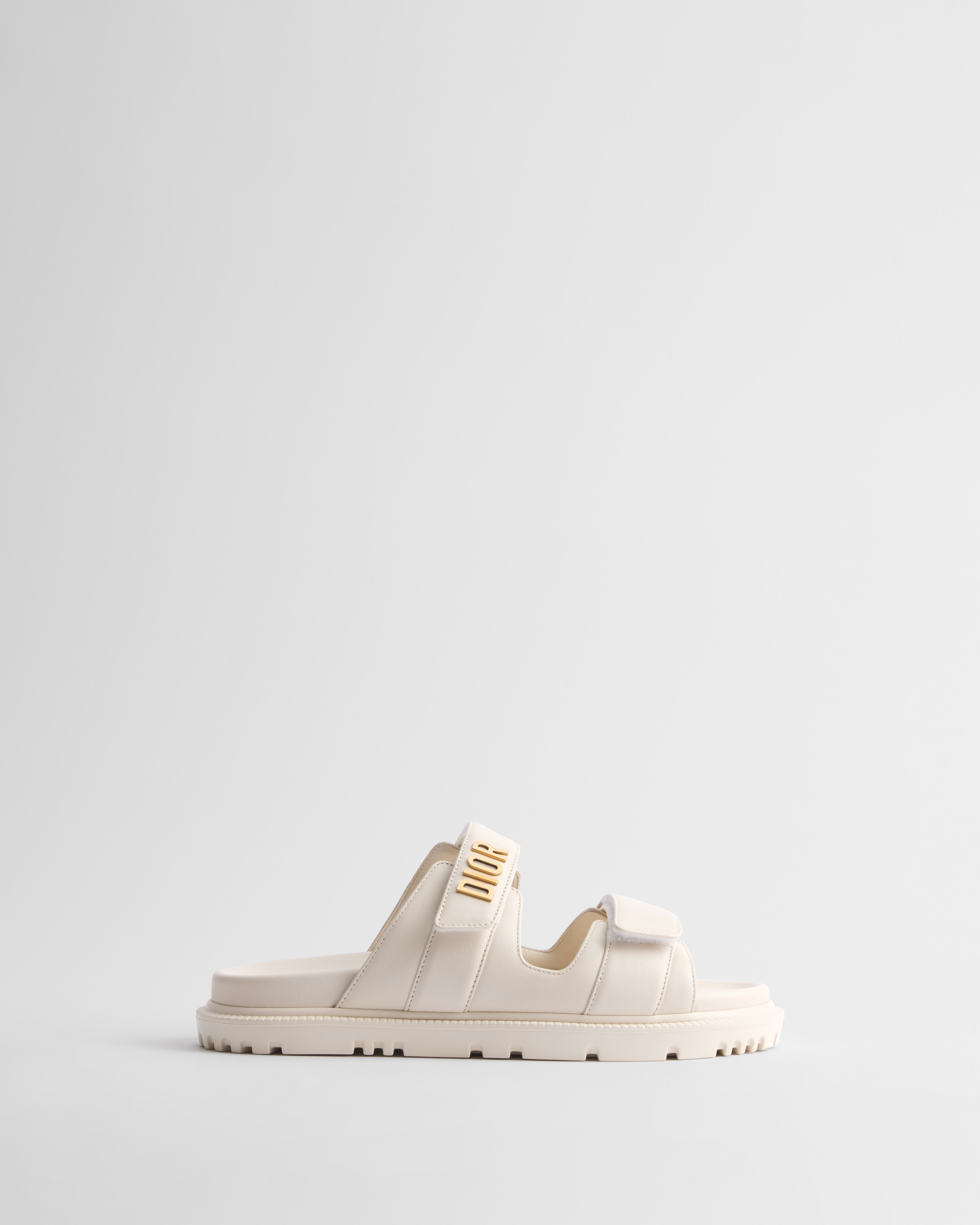 Dioract Slide White Lambskin E02
