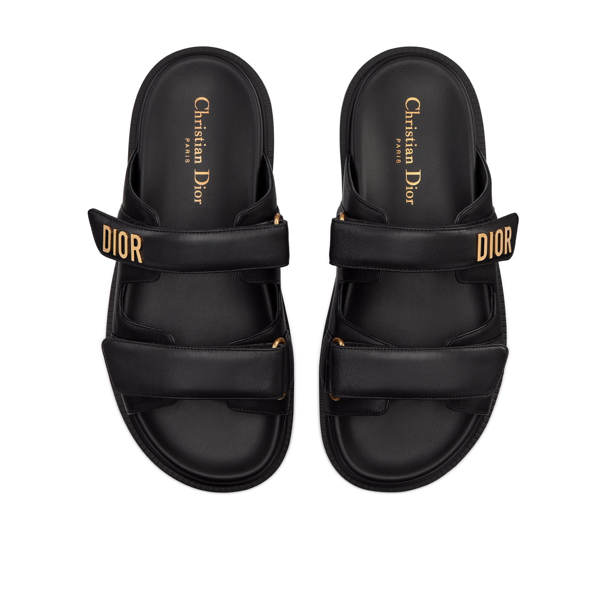 Dioract スライドサンダル ラムスキン E06