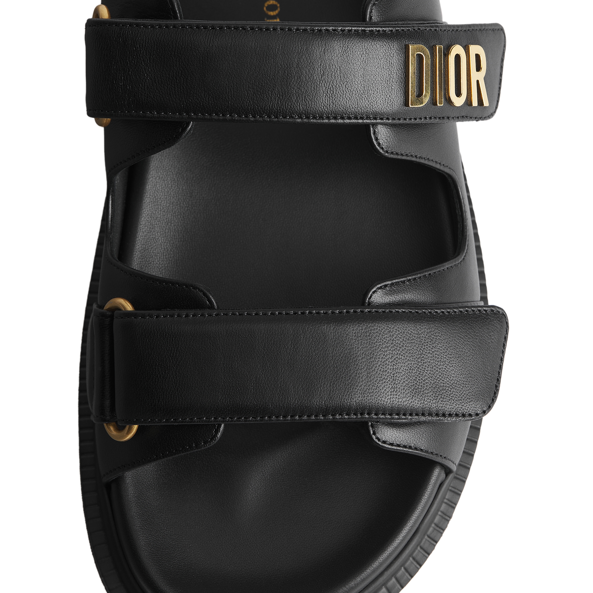 Dioract Slide Black Lambskin E10