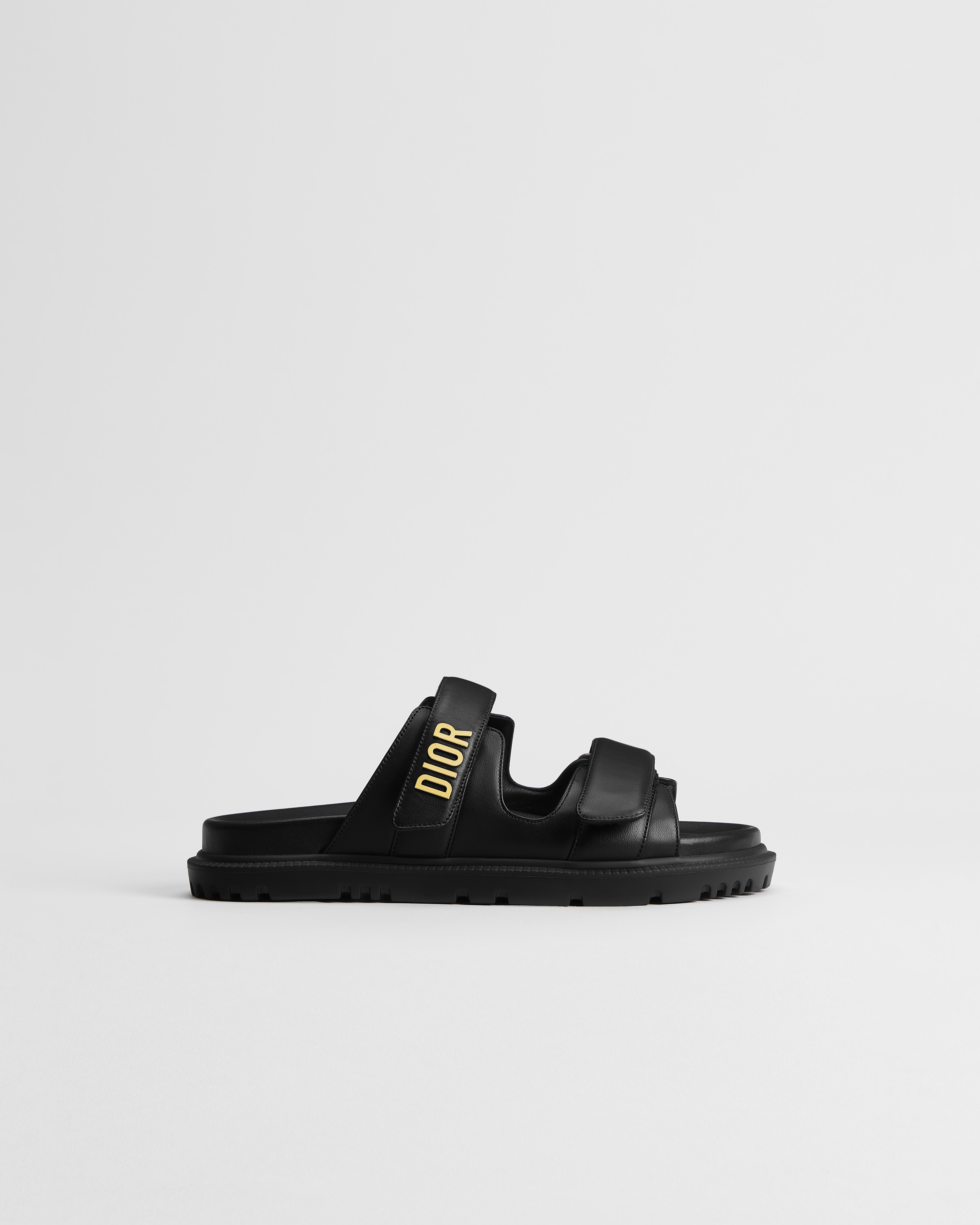 Sandalo Dioract Pelle di agnello nera E02