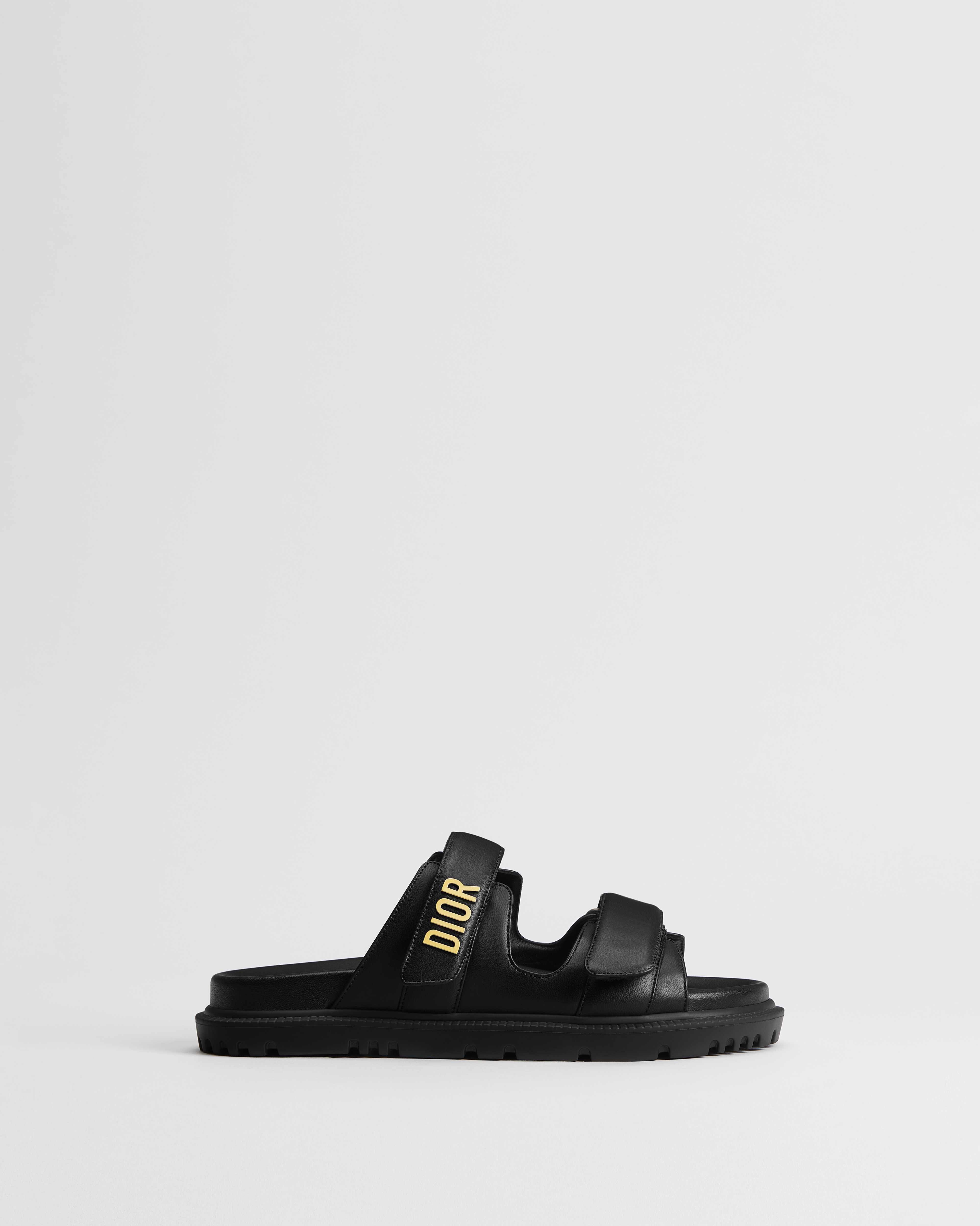 Dioract Slide Black Lambskin E02
