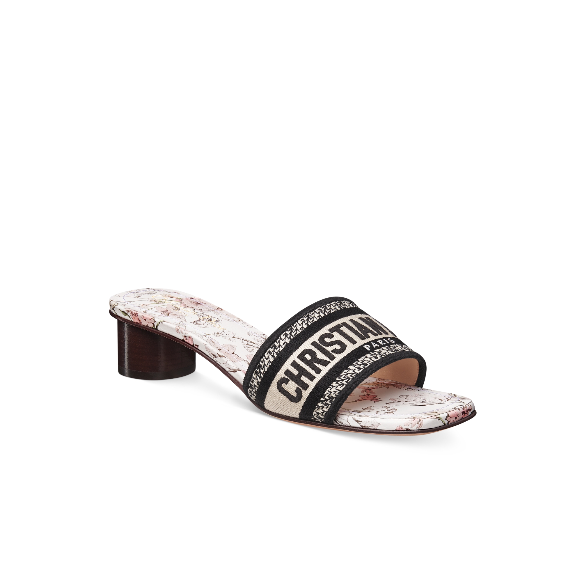 DIOR | Dway ヒールスライド Millefiori エンブロイダリー コットン