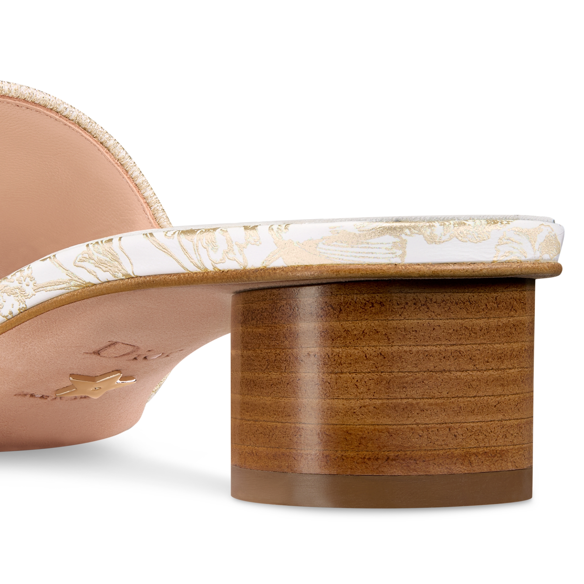 DIOR | Dway ヒールスライド Millefiori エンブロイダリー コットン