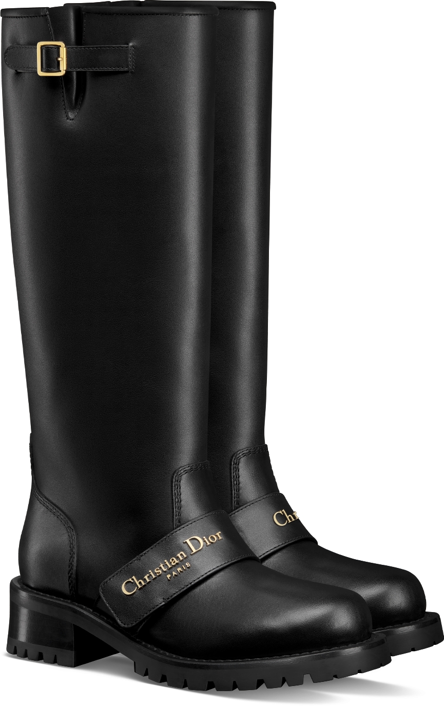 Dior knee high boots best sale