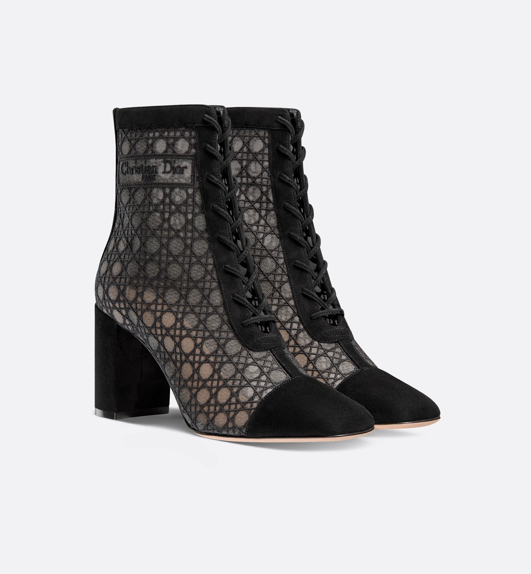 Cannage Skirt Black Openwork Lambskin | DIOR Cannage Skirt Black Openwork Lambskin | DIOR