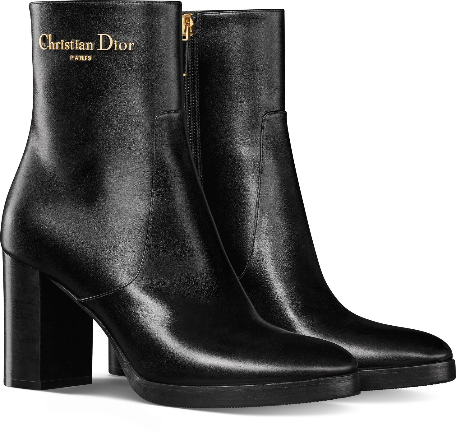 D-Town Heeled Ankle Boot Three quarter closed view Three quarter closed view