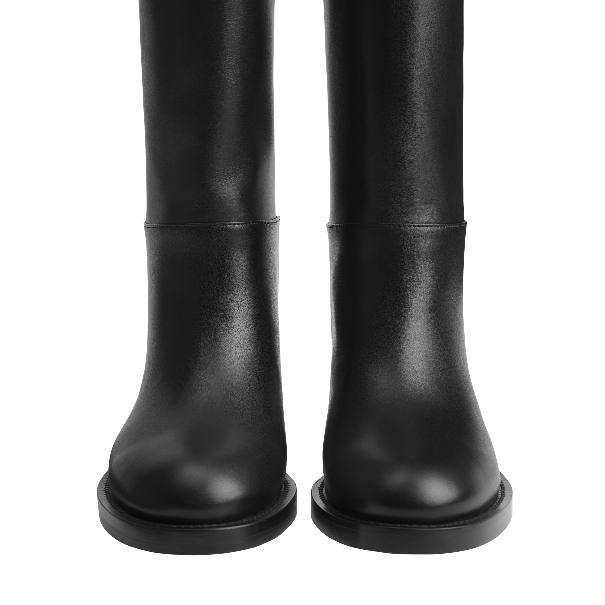D-Town Boot Black Supple Calfskin E09