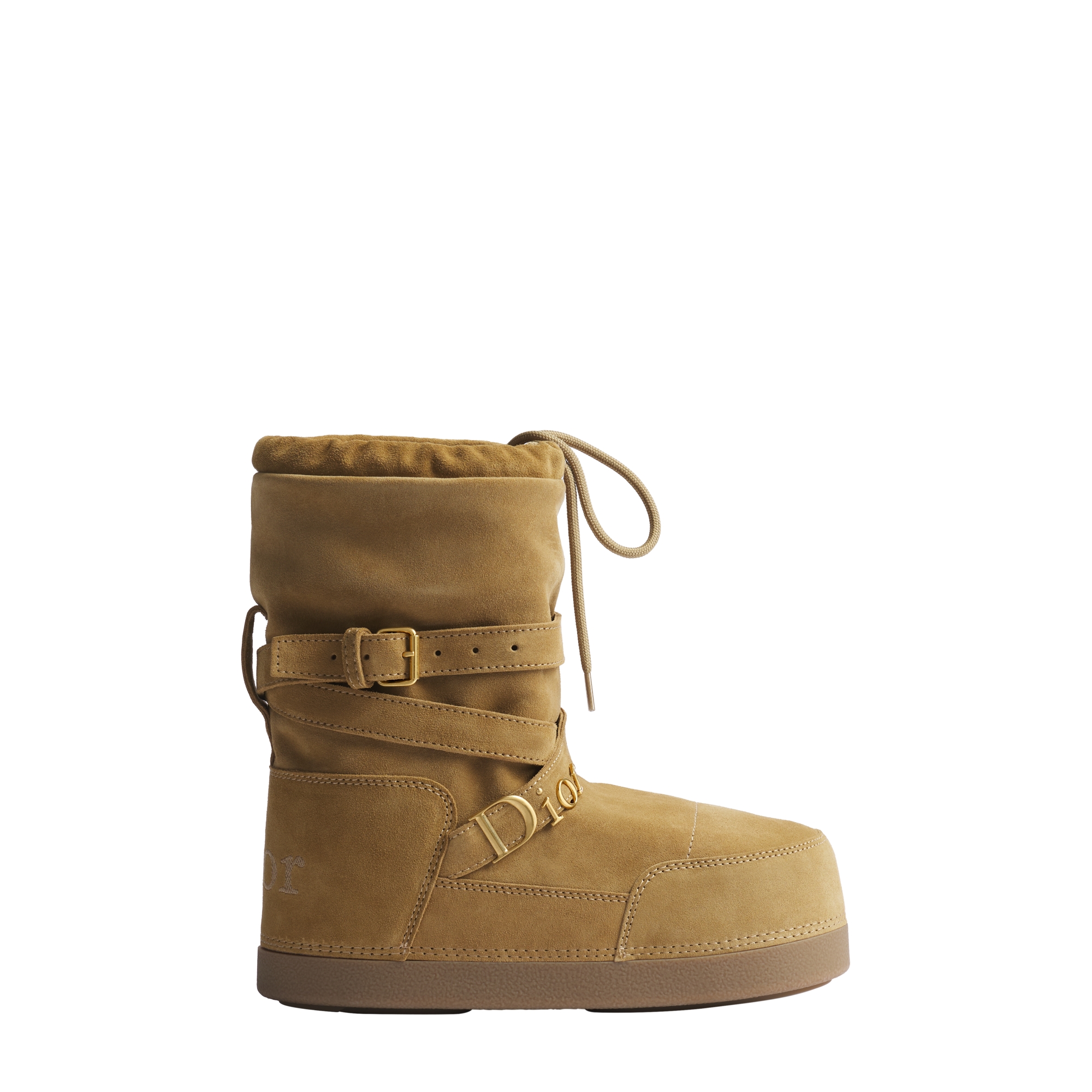 クリスチャンディオール アルプス ショート スノー ブーツ size 35-36 DiorAlps Dior Snow Après-Ski Boot Hazelnut Suede Calfskin | DIOR LU