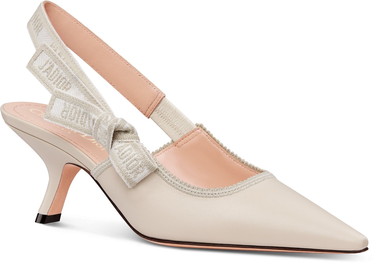 Escarpin slingback J'Adior Vue de 3/4 zoomée
