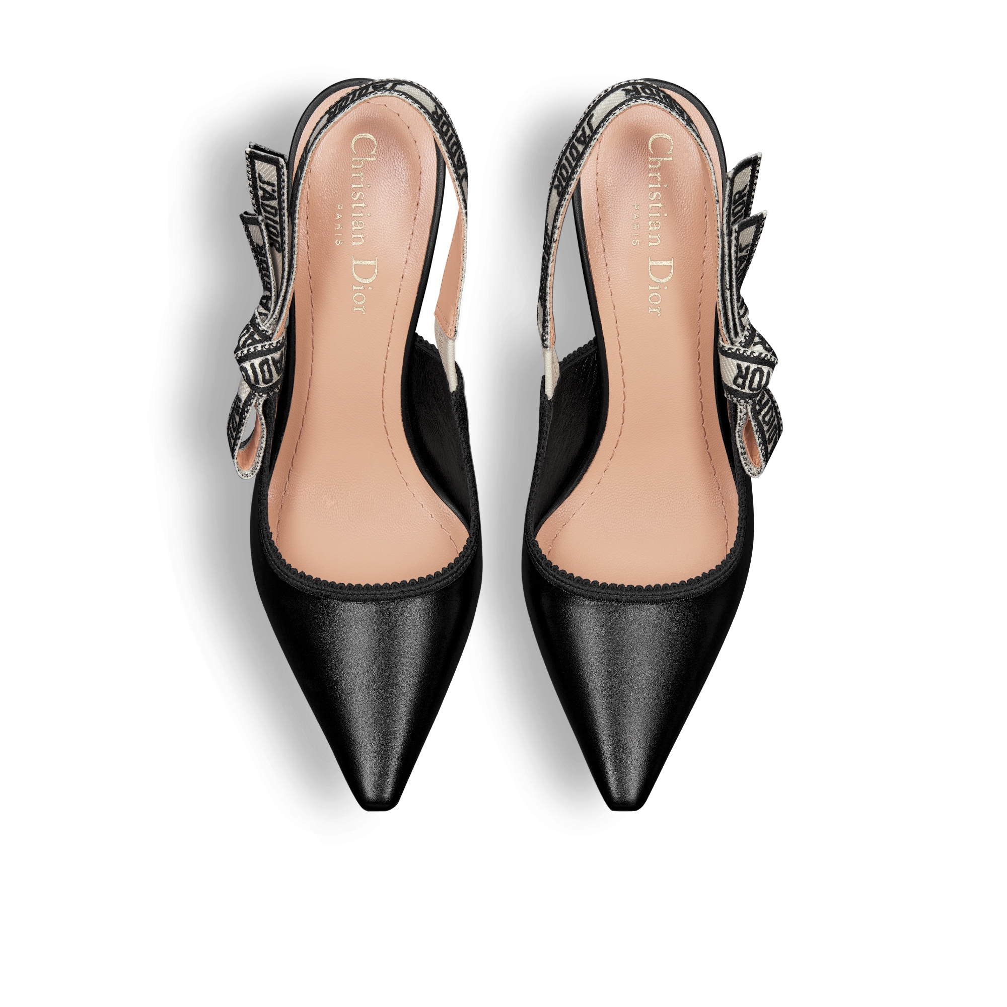 Christian Dior J'ADIOR ハイヒール ブラック Christian Dior J'ADIOR Heel Slingback Pumps Size 36 Dot