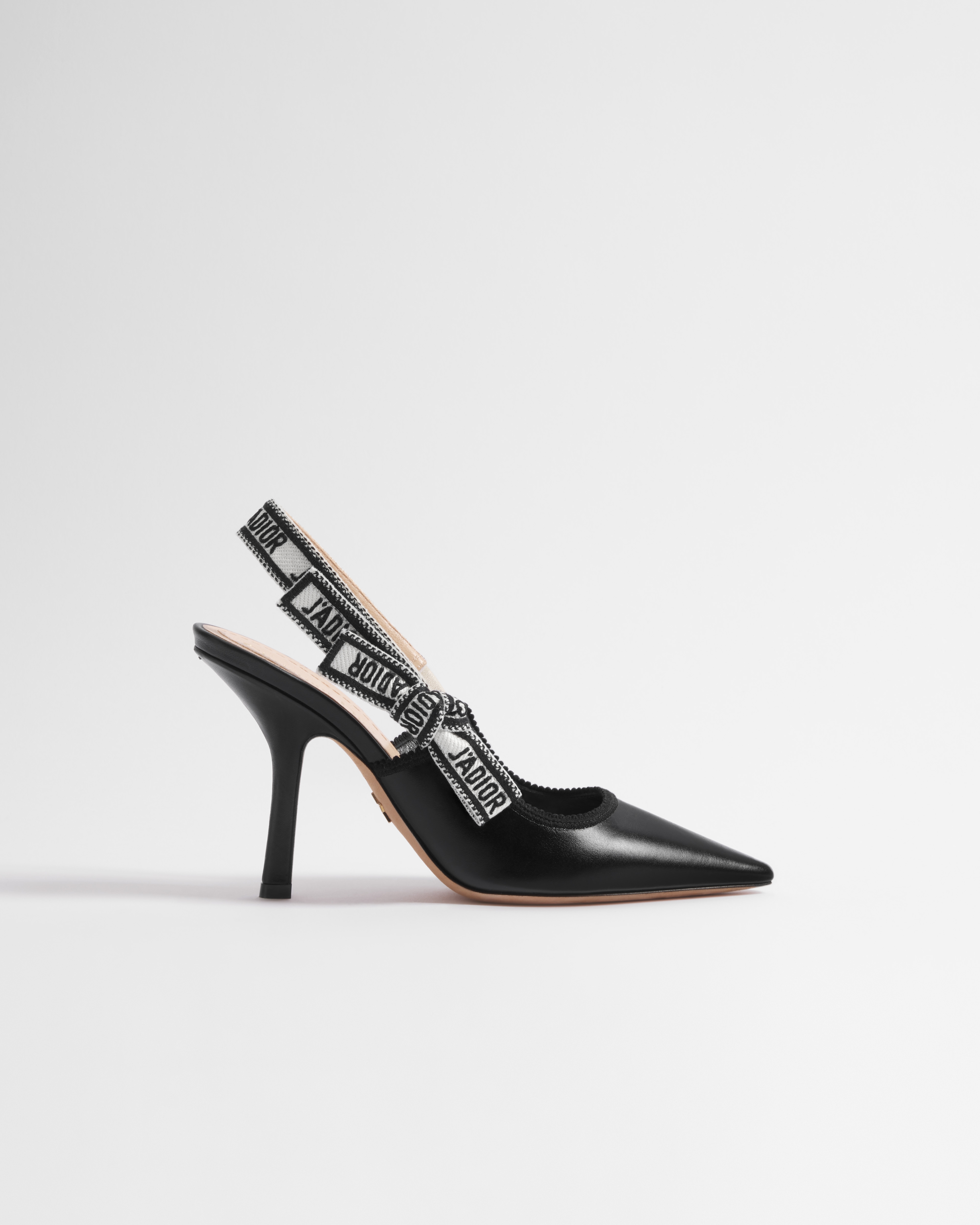 J'Adior Slingback Pump Black Calfskin E02