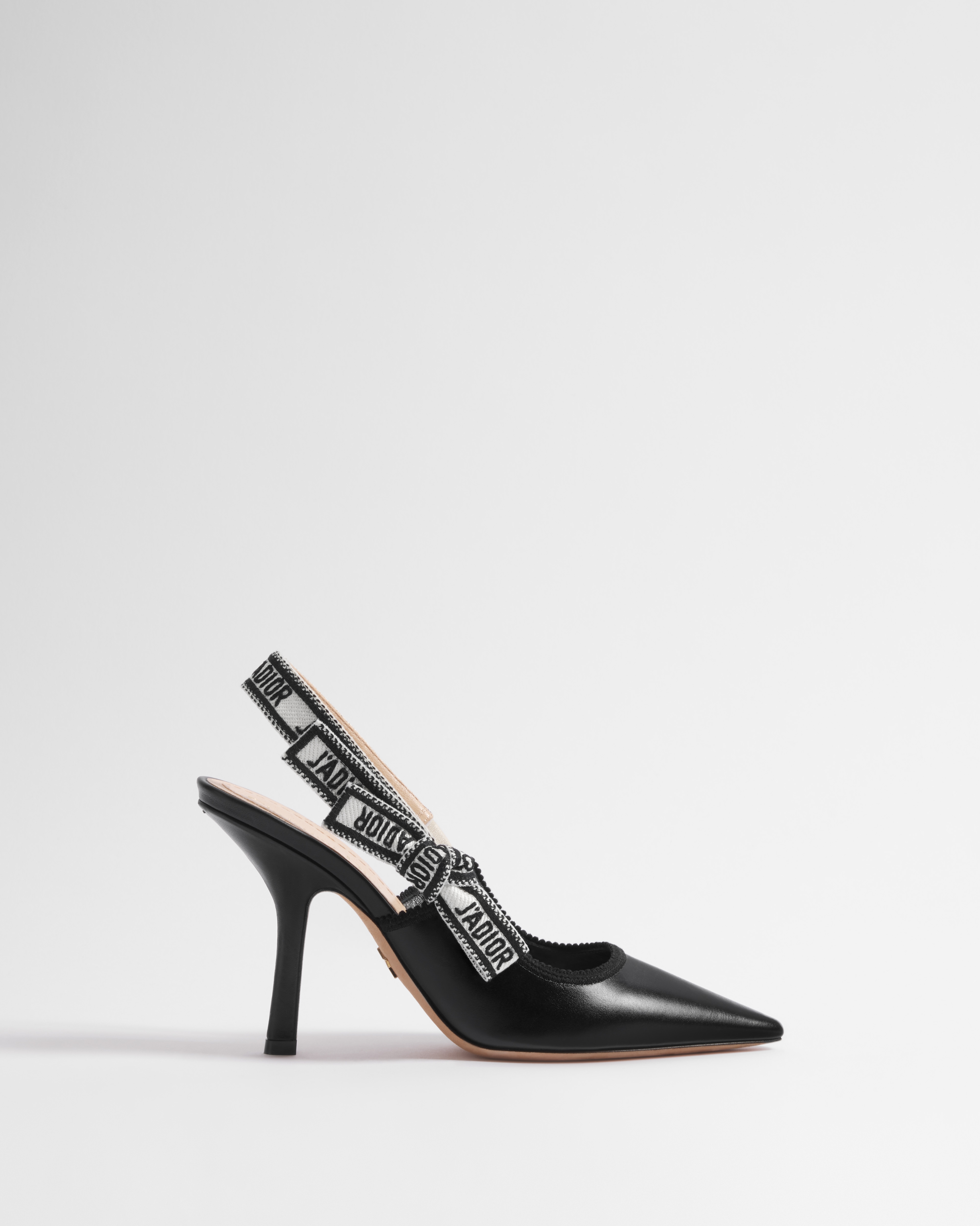 J'Adior Slingback Pump Black Calfskin E02