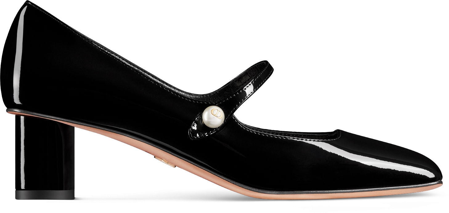 Jolie Dior Pump Black Patent Calfskin DIOR