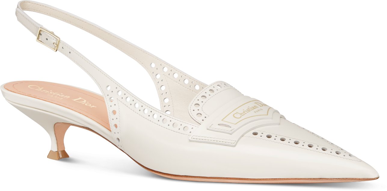 Dior Boy Slingback Pump Three quarter closed view Three quarter closed view