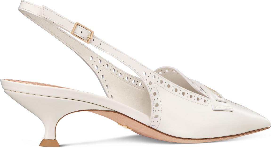 Dior Boy Slingback Pump Three quarter back view