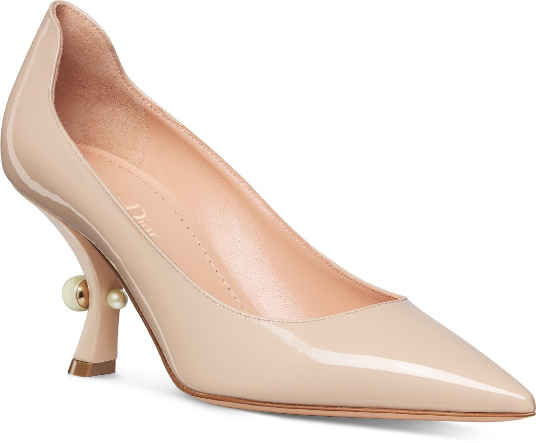 Dior Tribales Pump Nude Patent Calfskin | DIOR