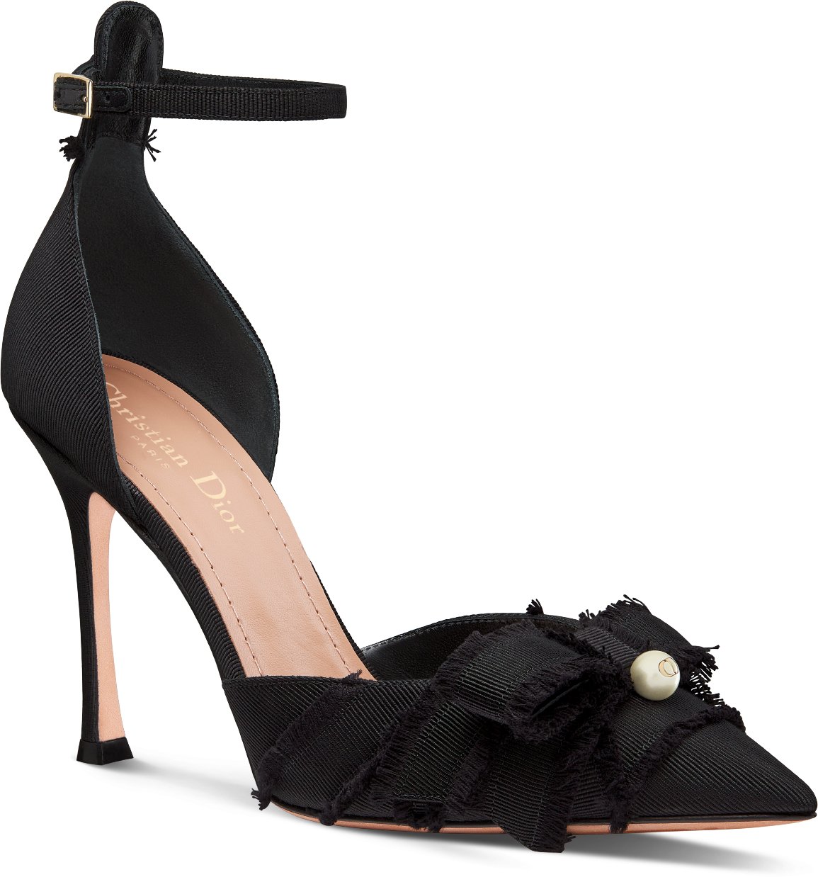 【国内正規総代理店アイテム】 Adiorable Pump Nude Fringed Grosgrain | DIOR スニーカー
