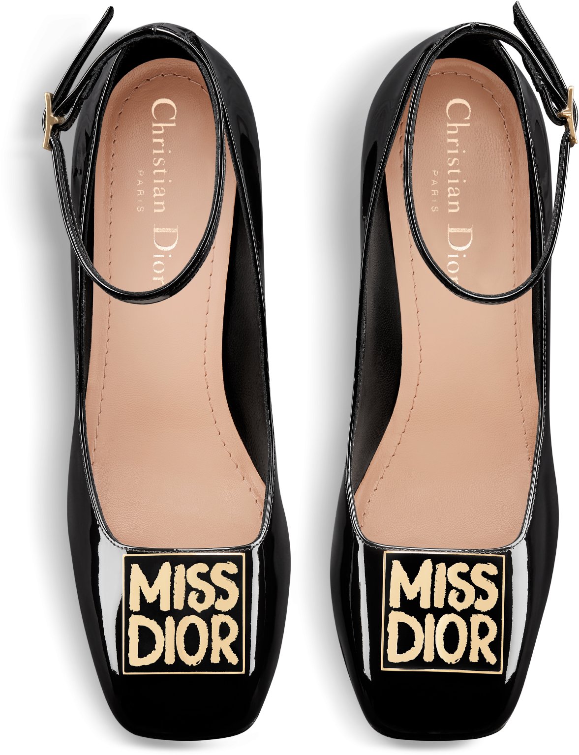 Miss Dior Graffiti Pump Black Patent Calfskin DIOR