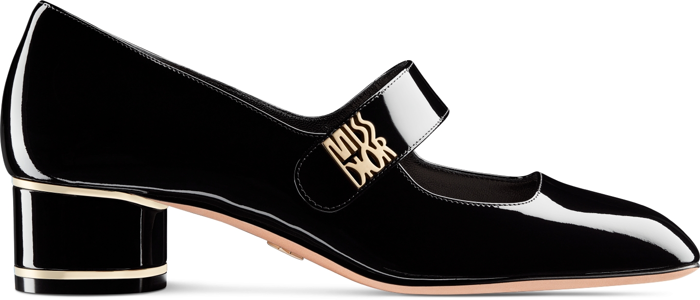 Miss Dior Pump Black Patent Calfskin DIOR