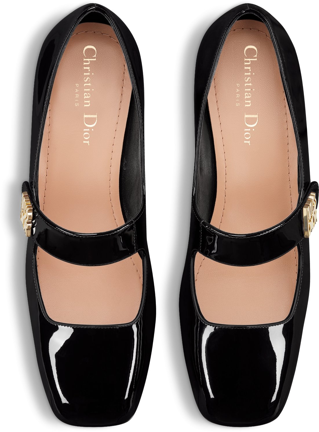 DIOR Miss Dior Pump Black Patent Calfskin Size 39.5 Women