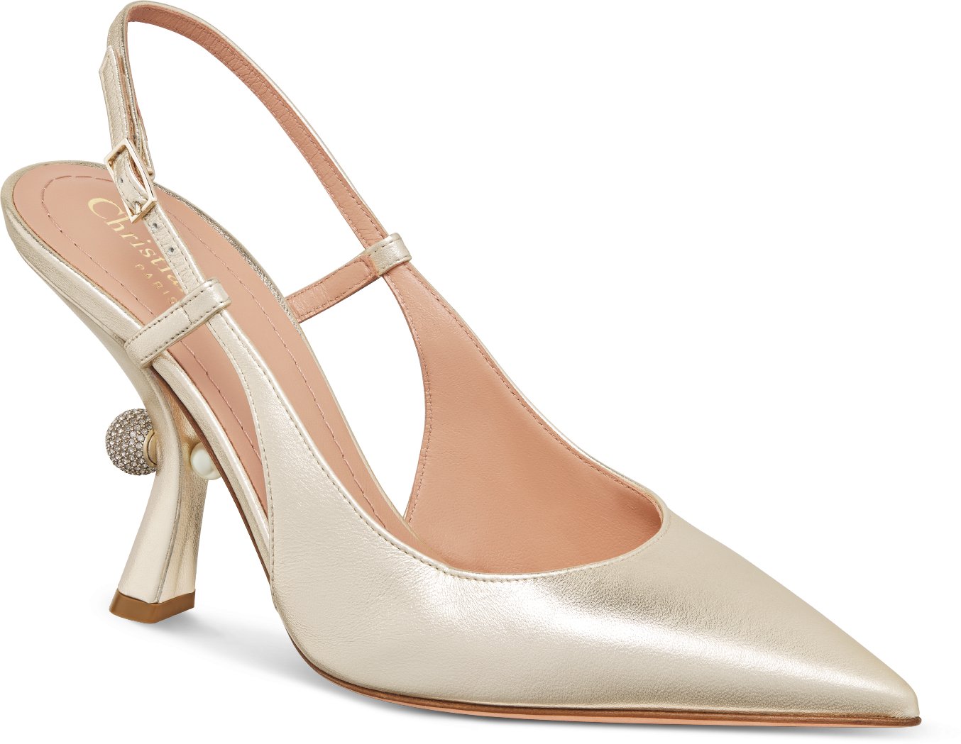 Dior Or Dior Tribales Slingback-Pumps aria_threeQuarterClosedView aria_threeQuarterClosedView