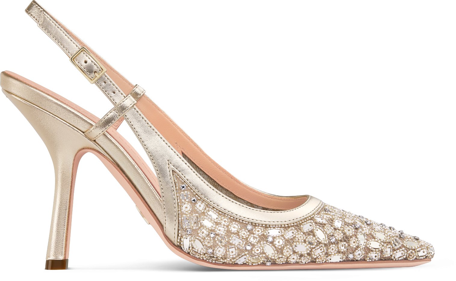 Dior Or Dior Capture Slingback Pump Profile view
