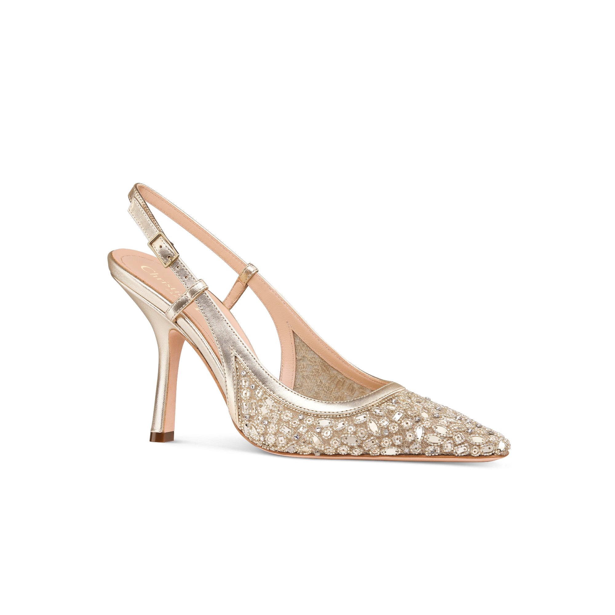 Dior Or Capture Slingback Pump