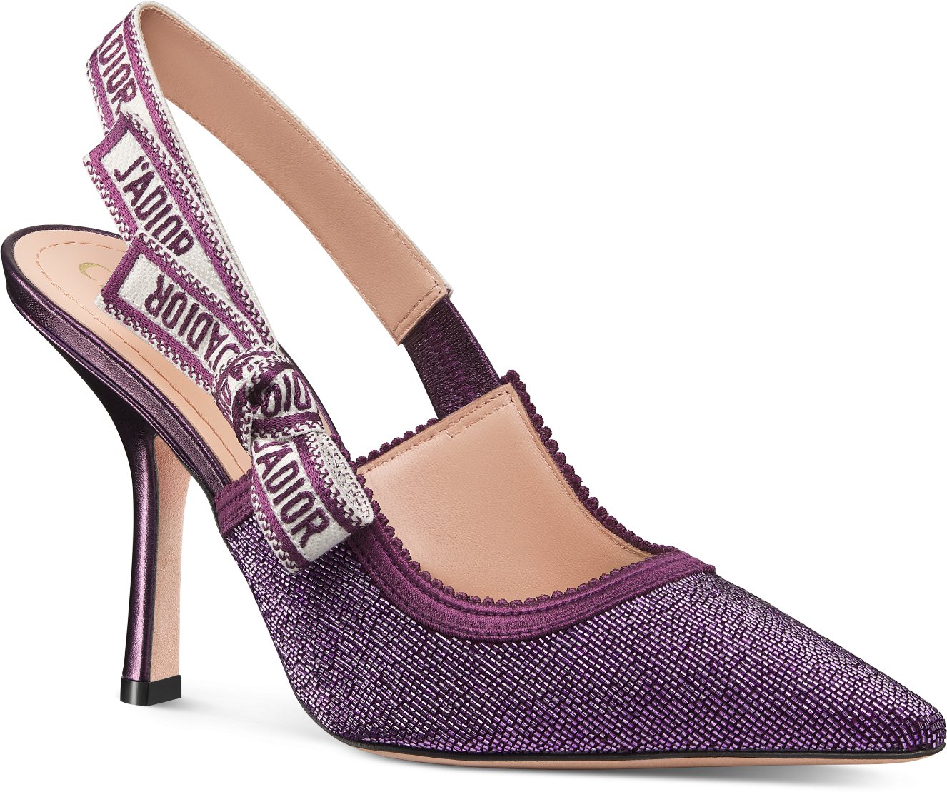 Décolleté slingback J'Adior – Dior Or aria_threeQuarterClosedView