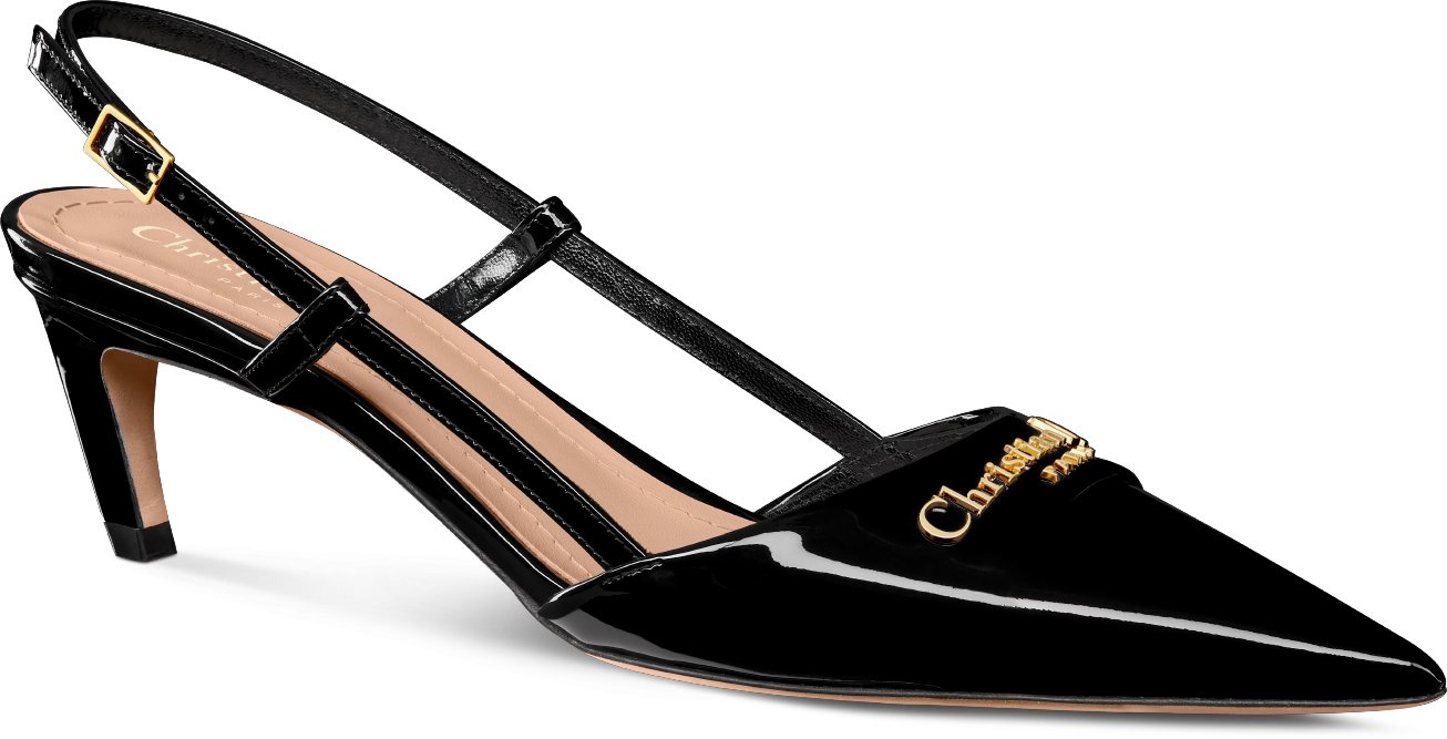 My Dior Slingback Pump Three quarter closed view