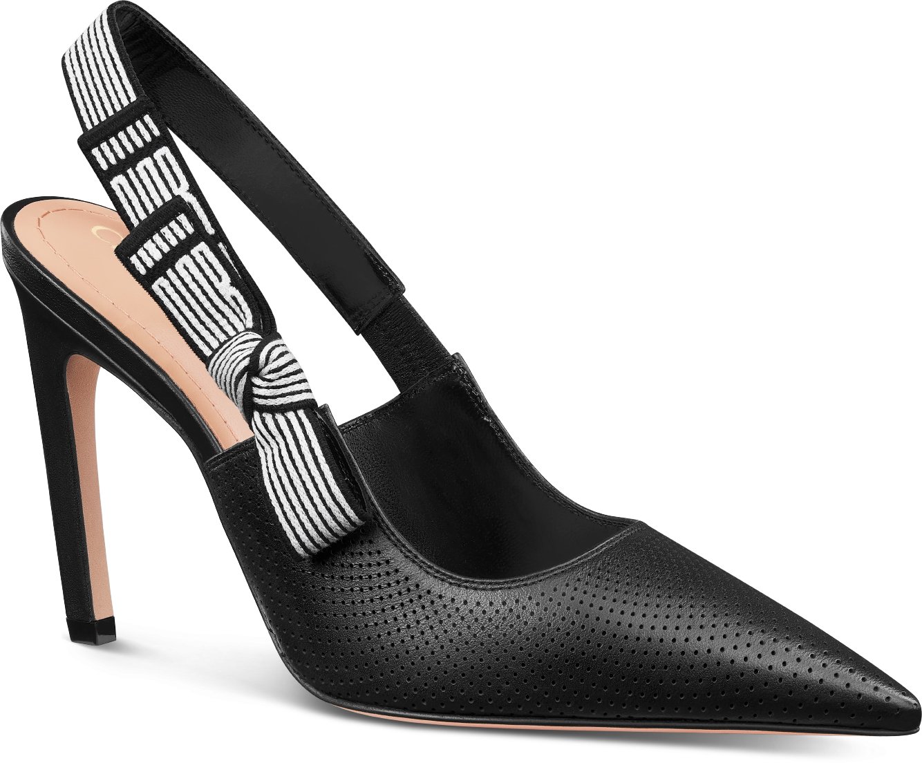 Dior Toujours Slingback Pump Three quarter closed view
