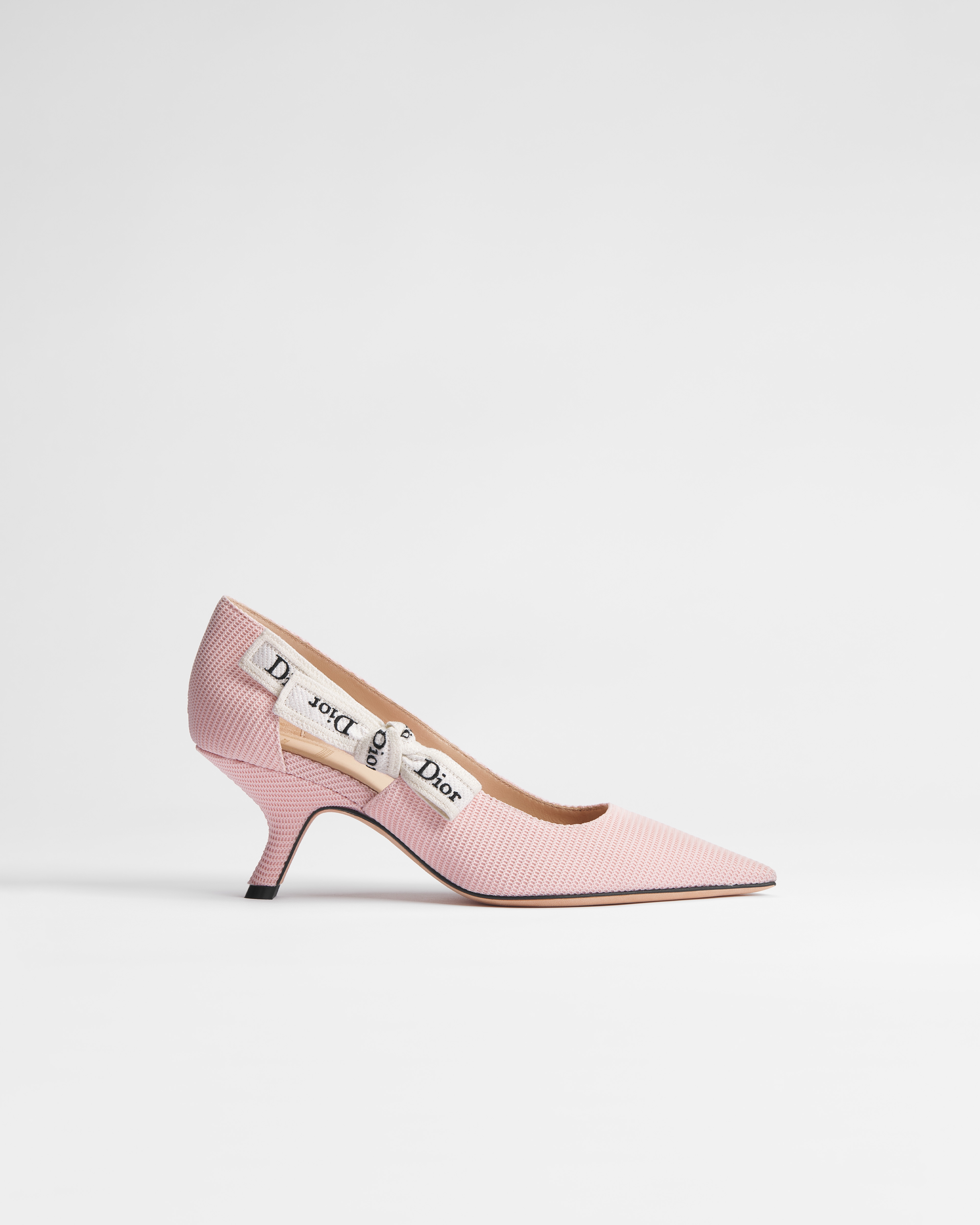 J'Adior Pump Soupir Pink Technical Fabric E02
