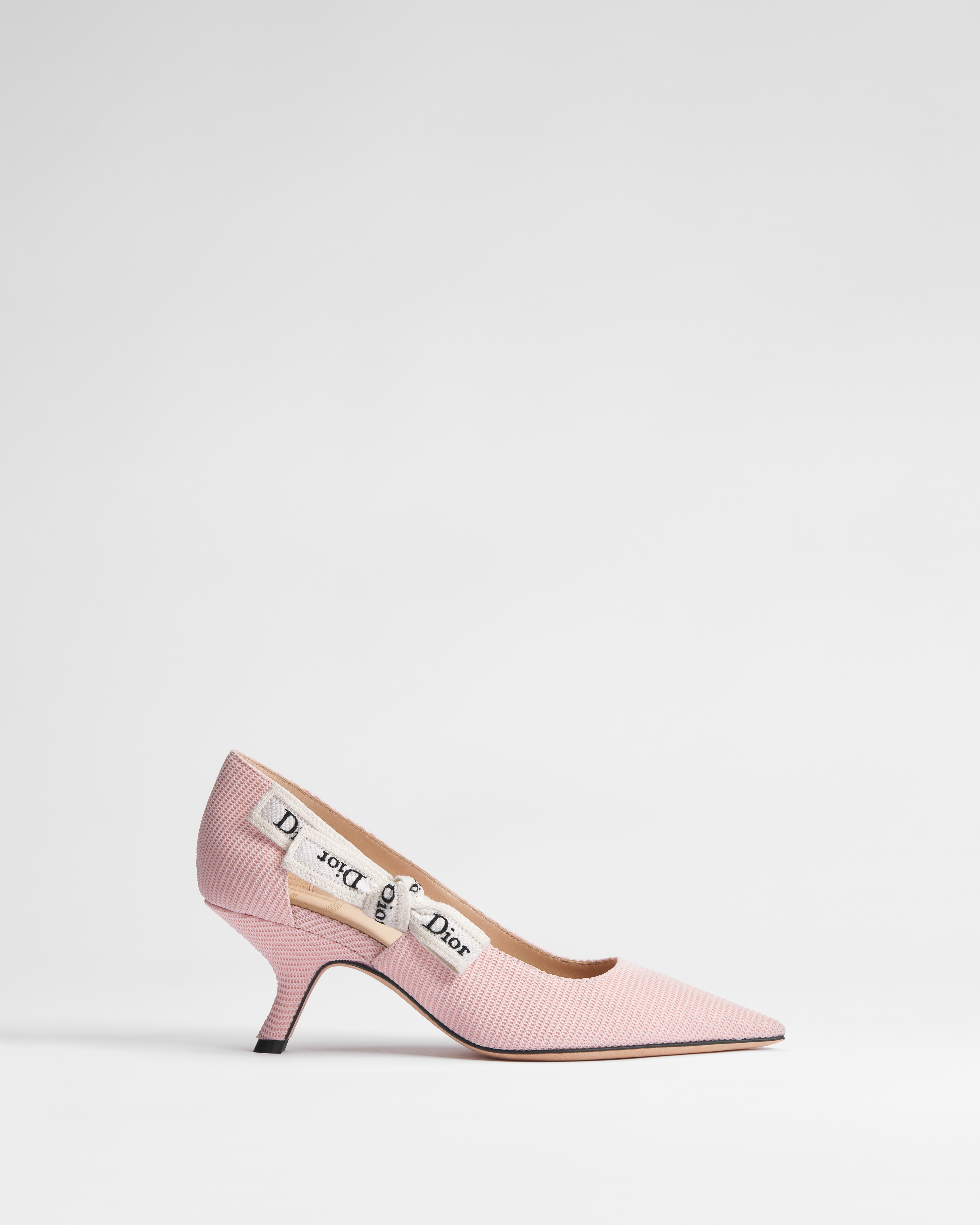 J'Adior Pump Soupir Pink Technical Fabric E02