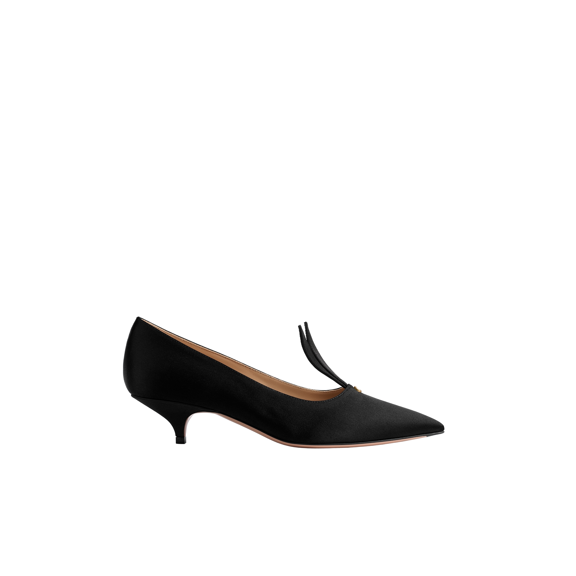 Dior Whisper Pump Black Satin | DIOR