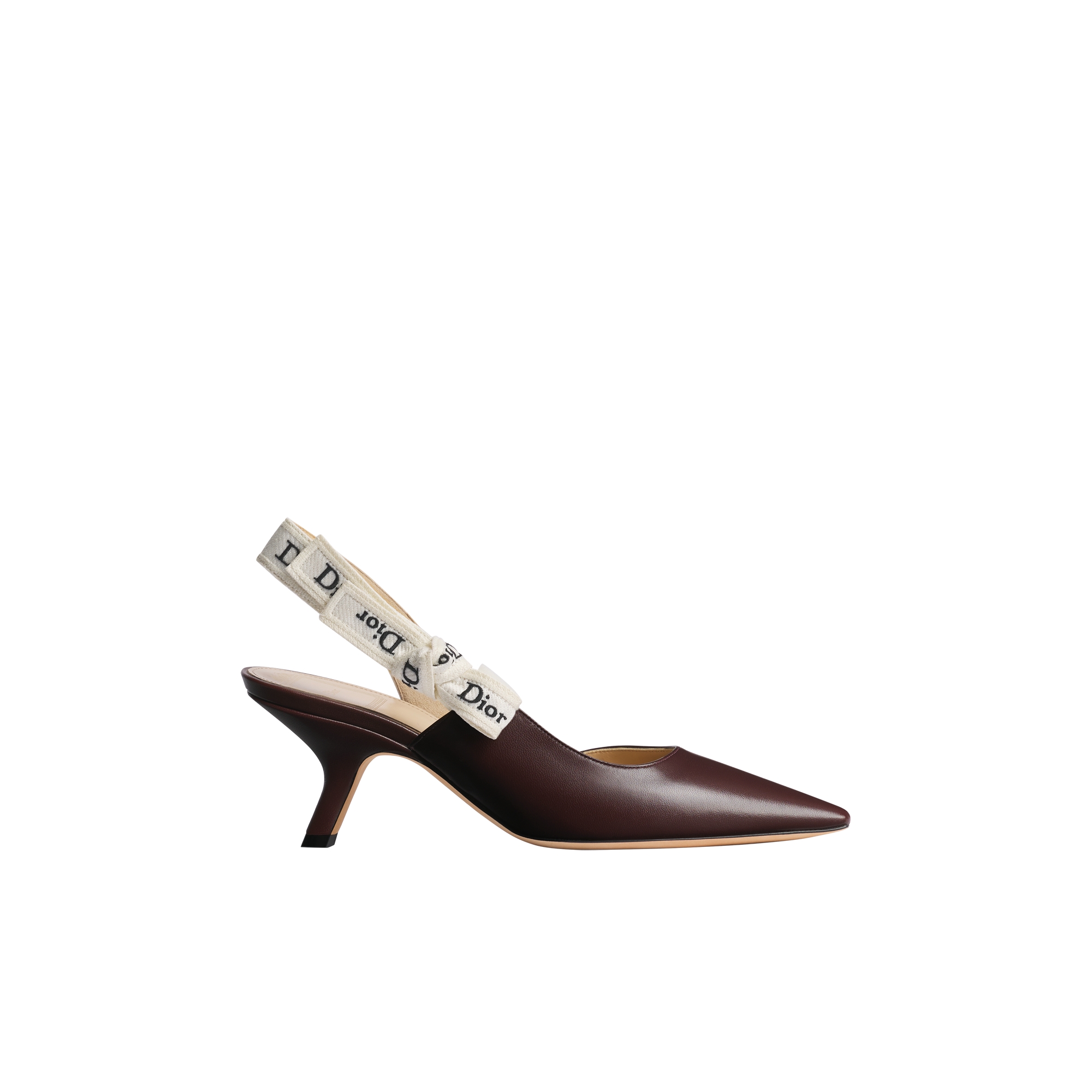J'Adior Slingback Pump Burgundy Lambskin | DIOR