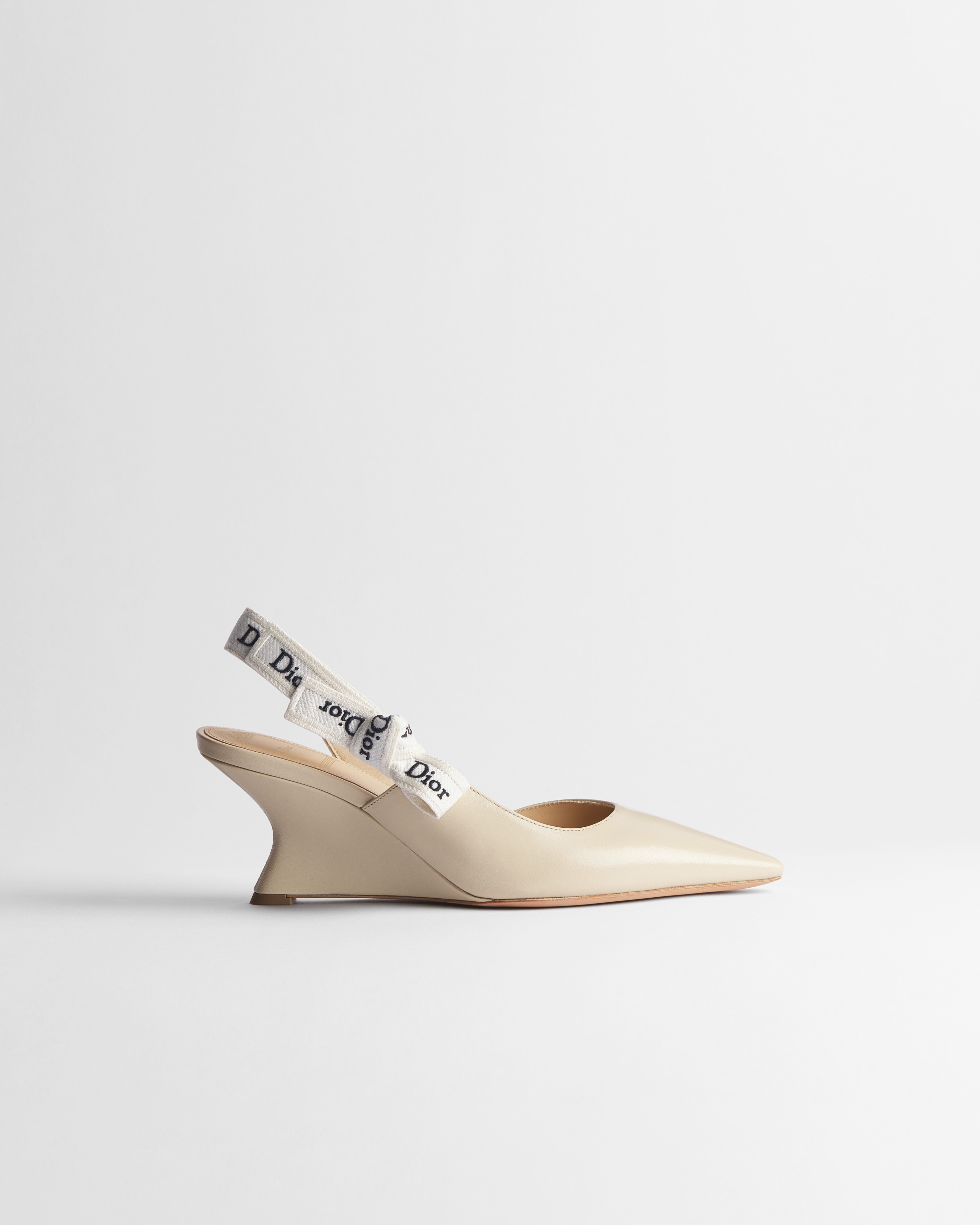 J'Adior Wedge Slingback Pump Trench Lambskin E02