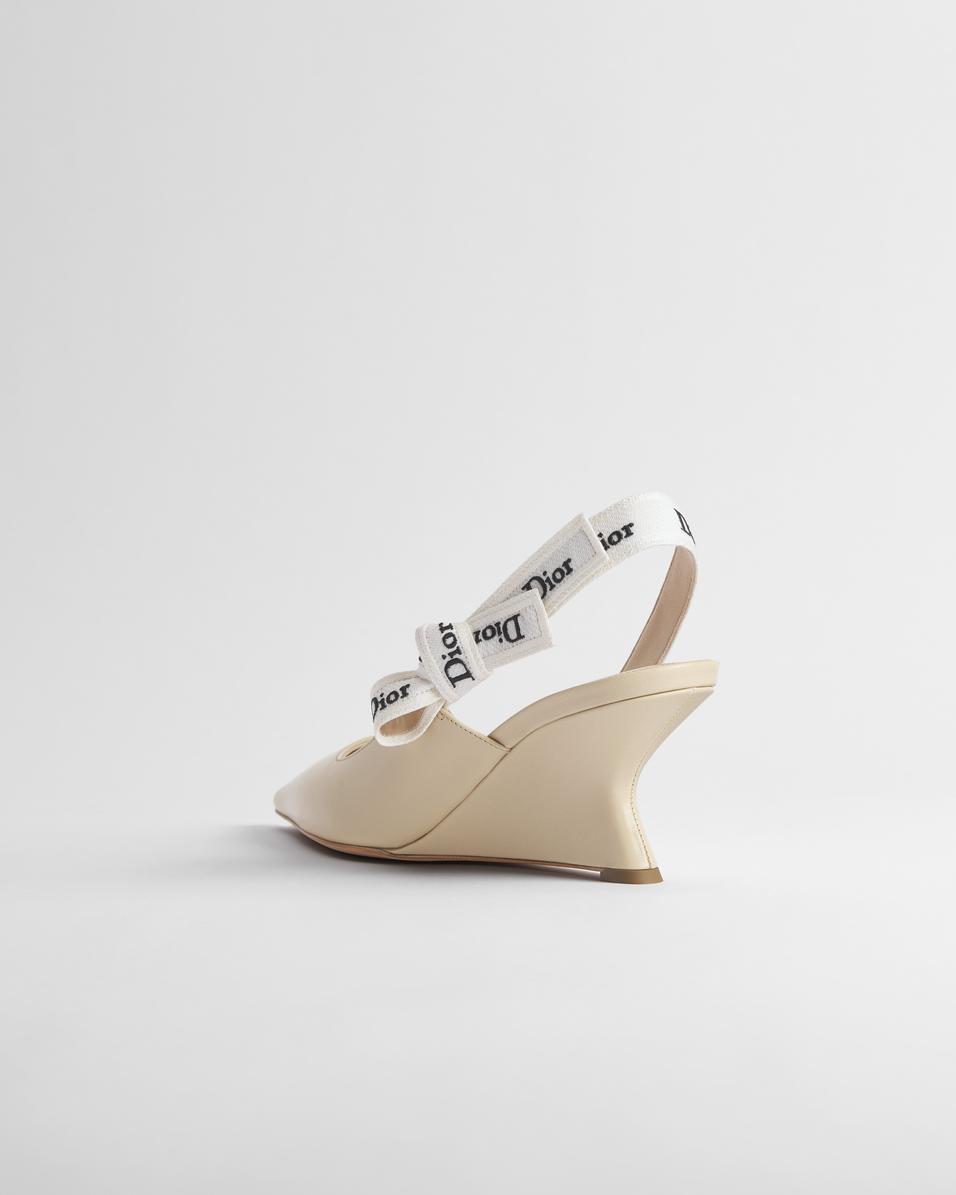 J'Adior Wedge Slingback Pump Trench Lambskin E05